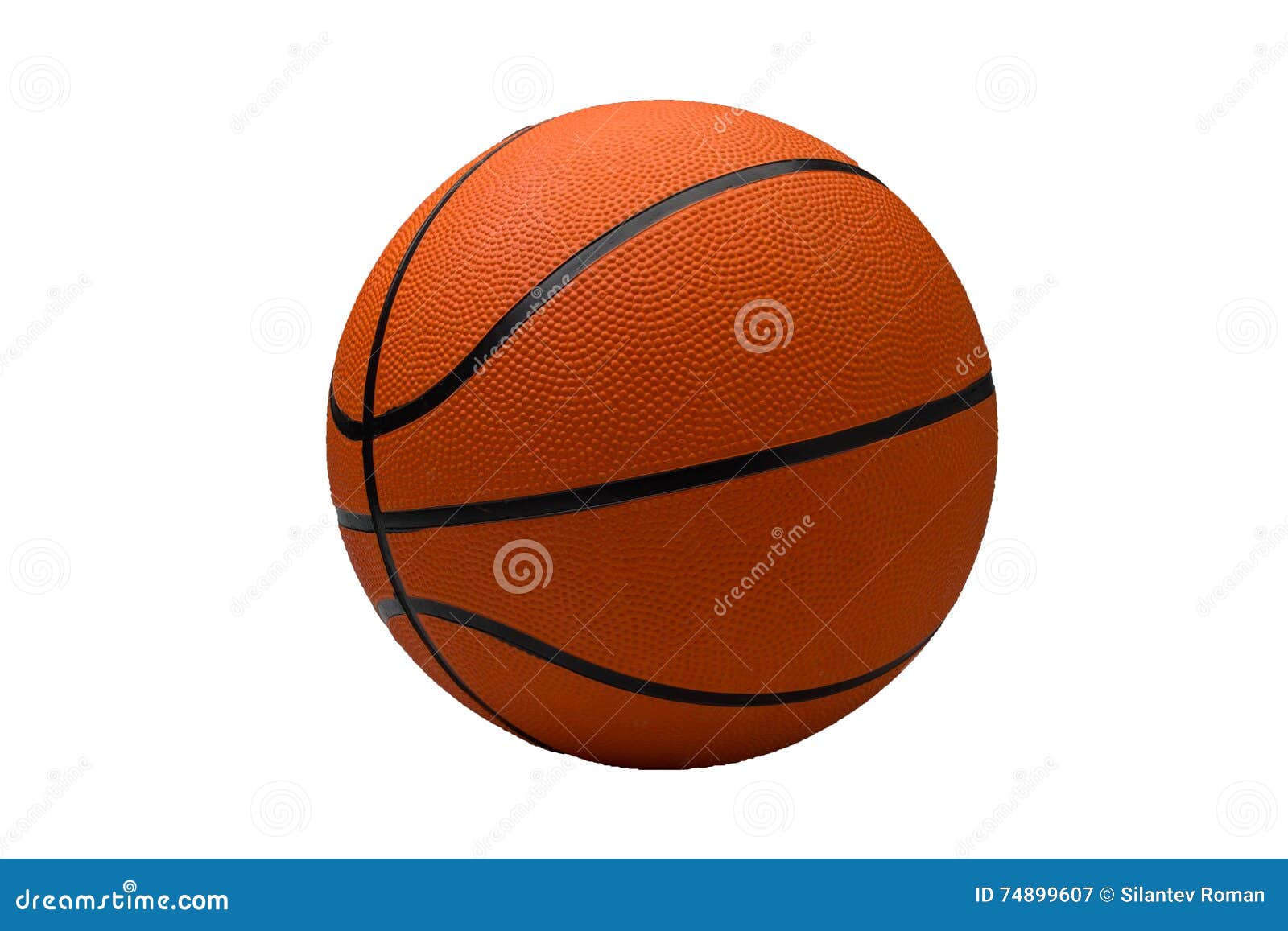 Basketball Ball on a Light Background Stock Image Image of close
