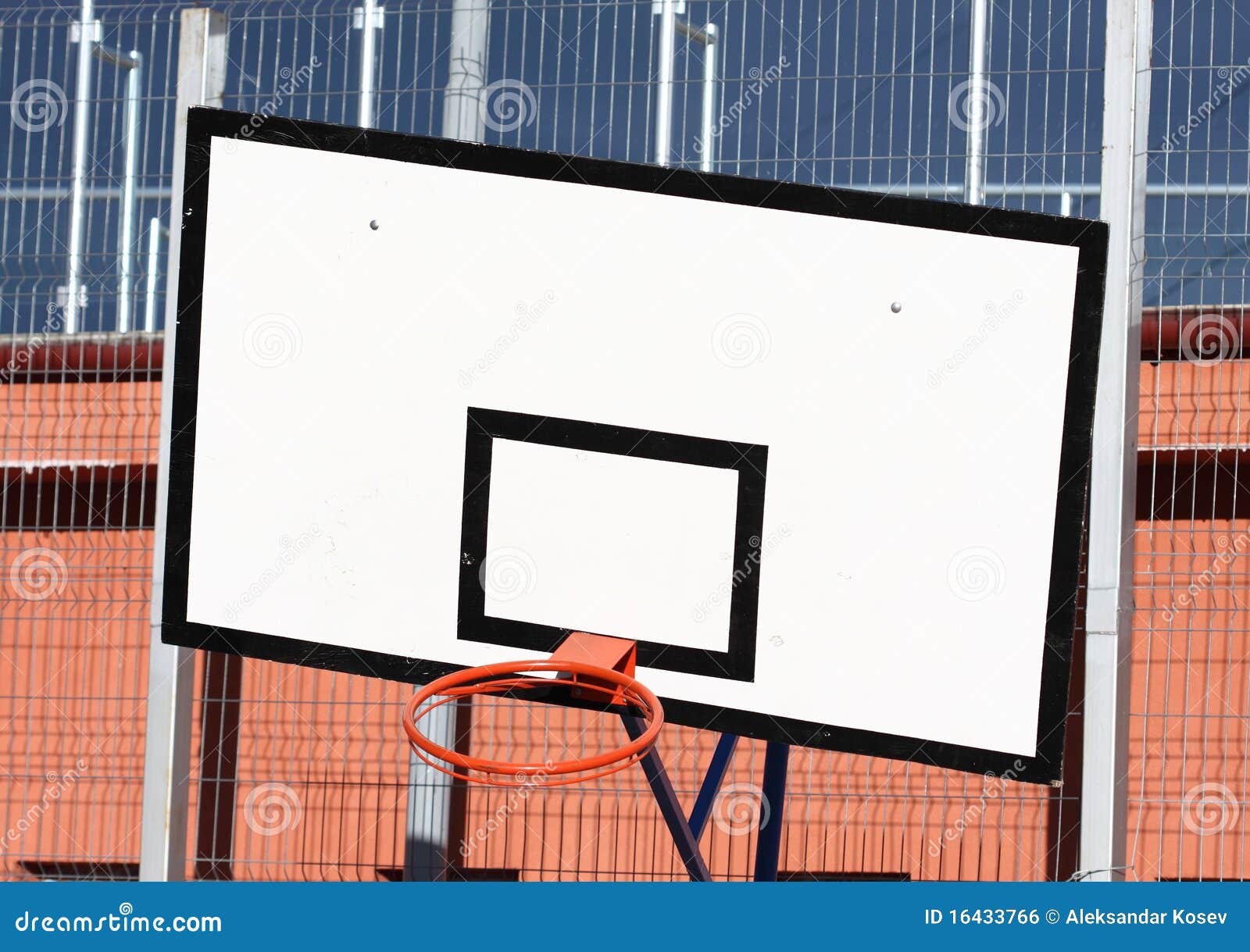 Basketball board stock photo. Image of outdoor, basket 16433766
