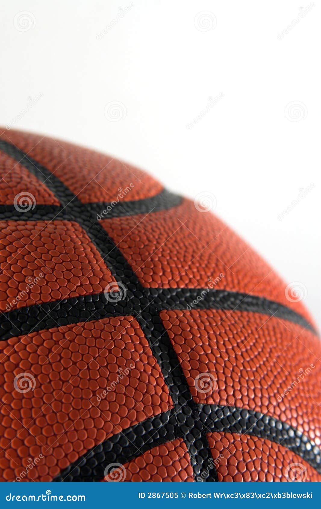 Basketball Closeup Isolated on Stock Image Image of compete, hoop