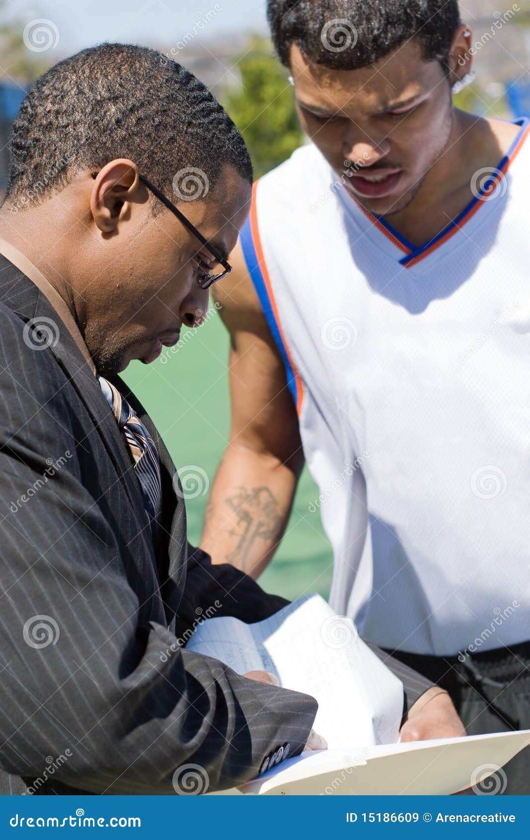 Basketball Coach stock image. Image of orange, game, hoops 15186609