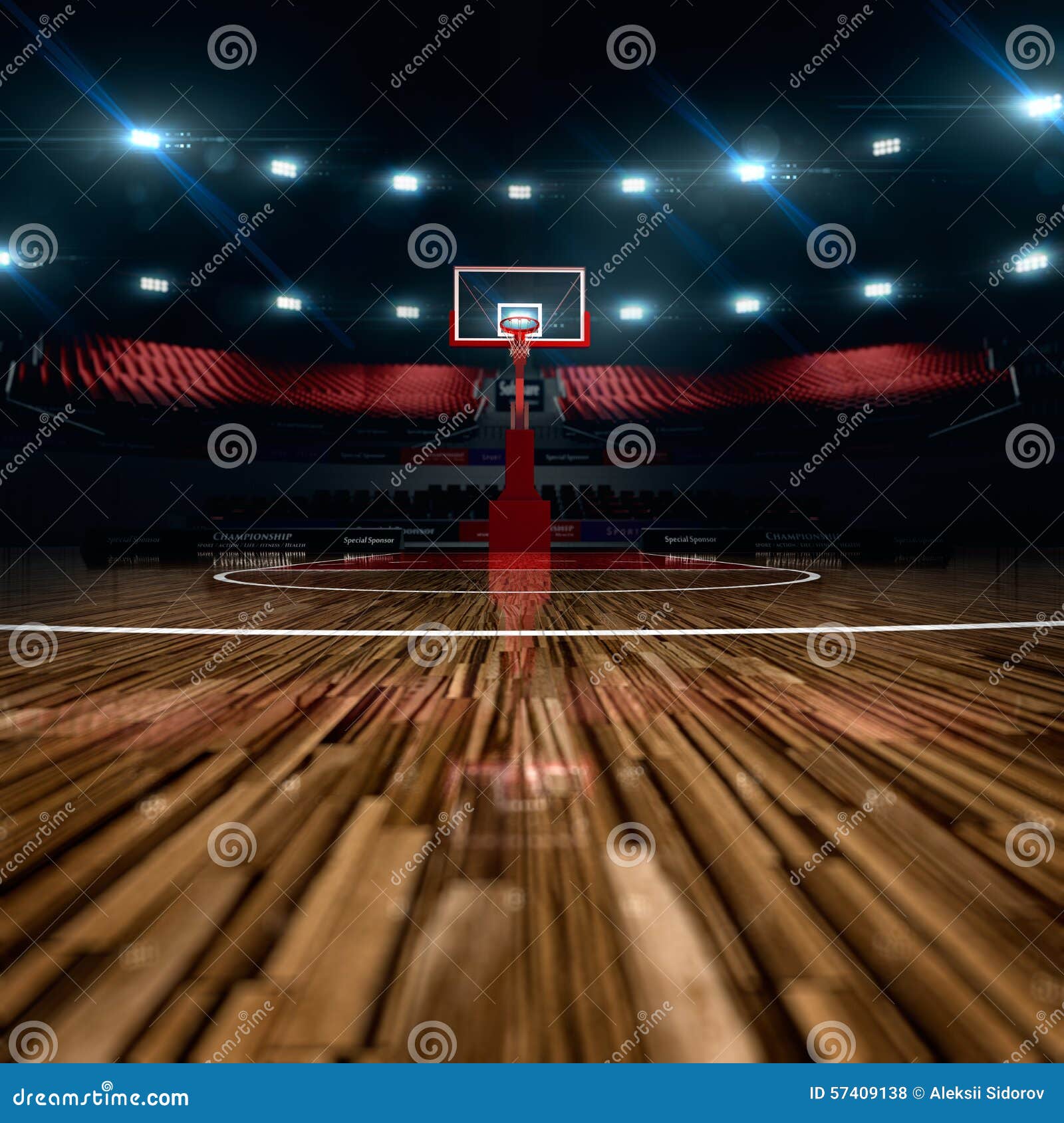 basketball court. sport arena.