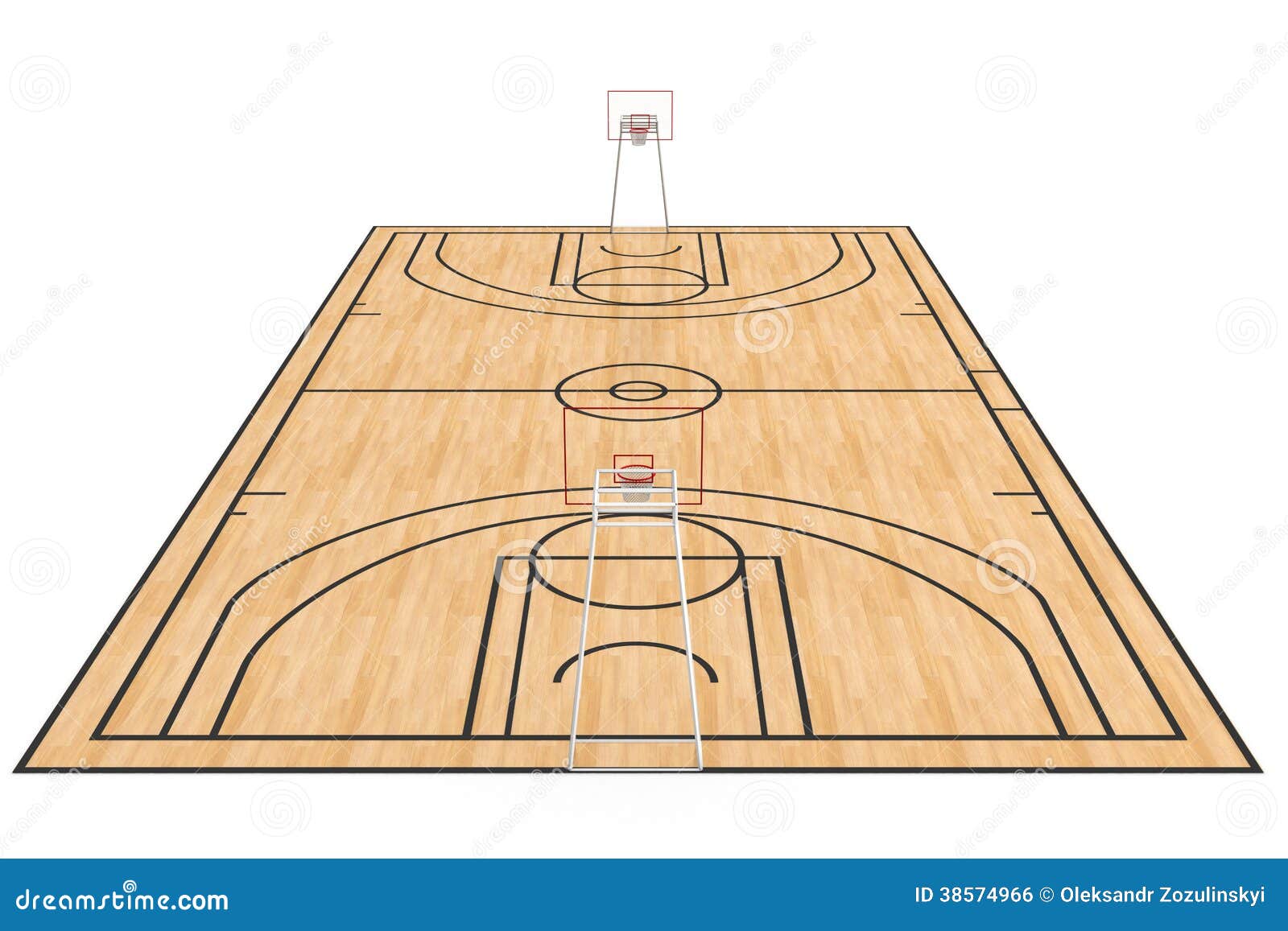 Basketball court #4 stock illustration. Illustration of gymnasium