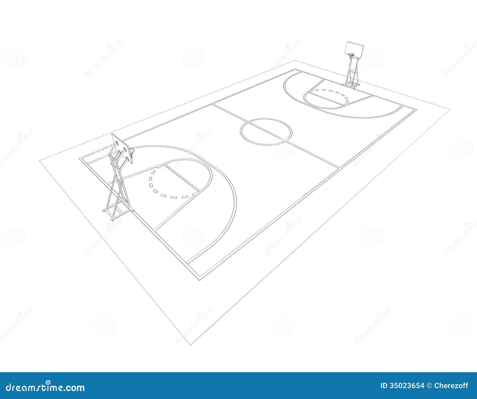 Basketball Dimensions & Drawings