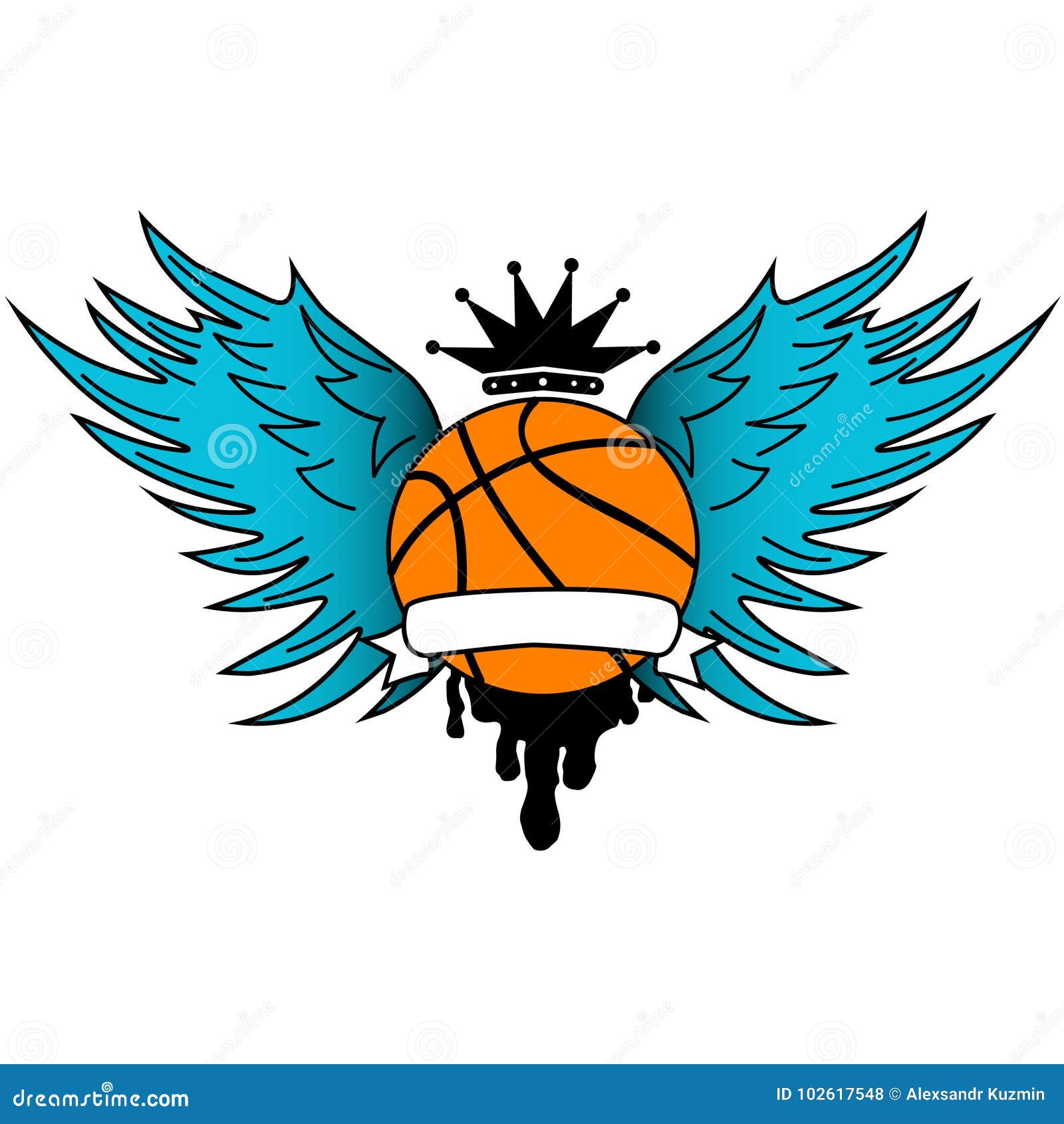 Basketball Wings  Basketball With Wings Black And White  Free Transparent  PNG Clipart Images Download