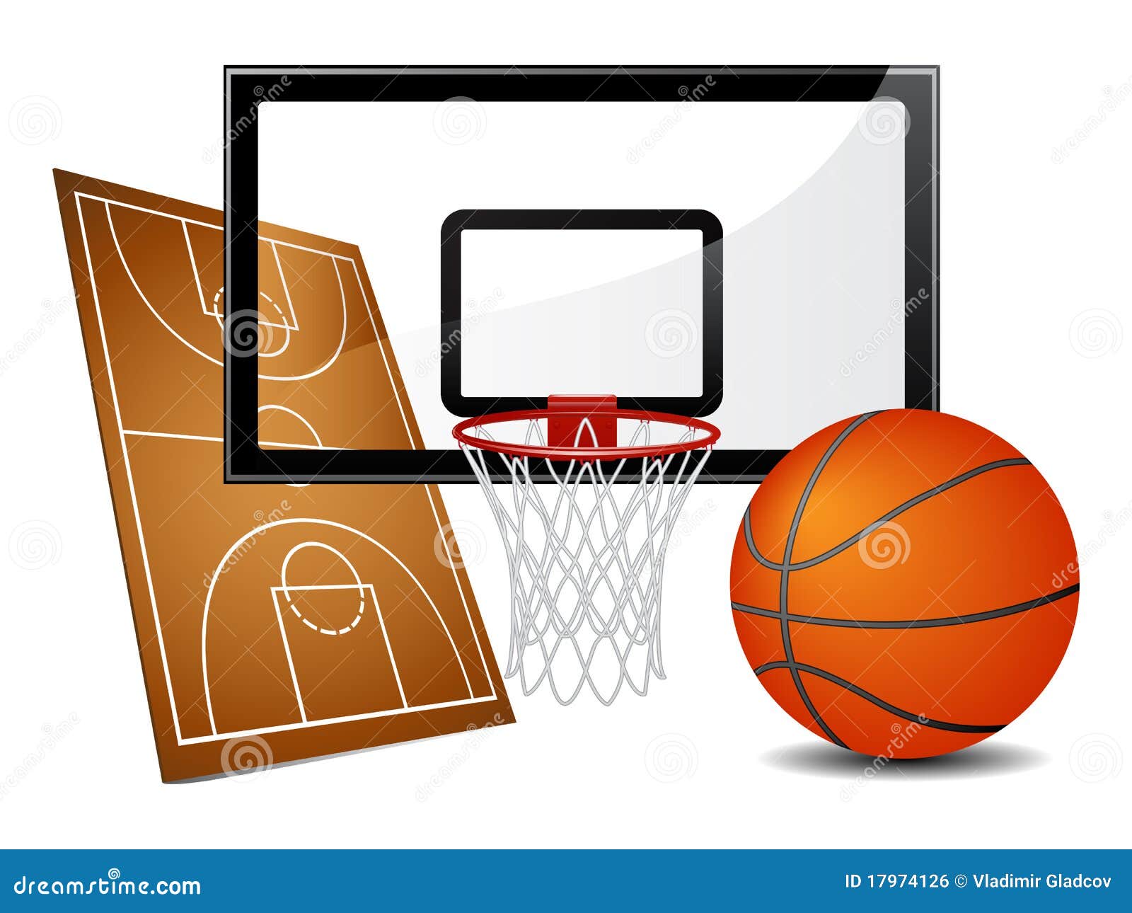 Basketball design elements stock vector. Illustration of yellow 17974126