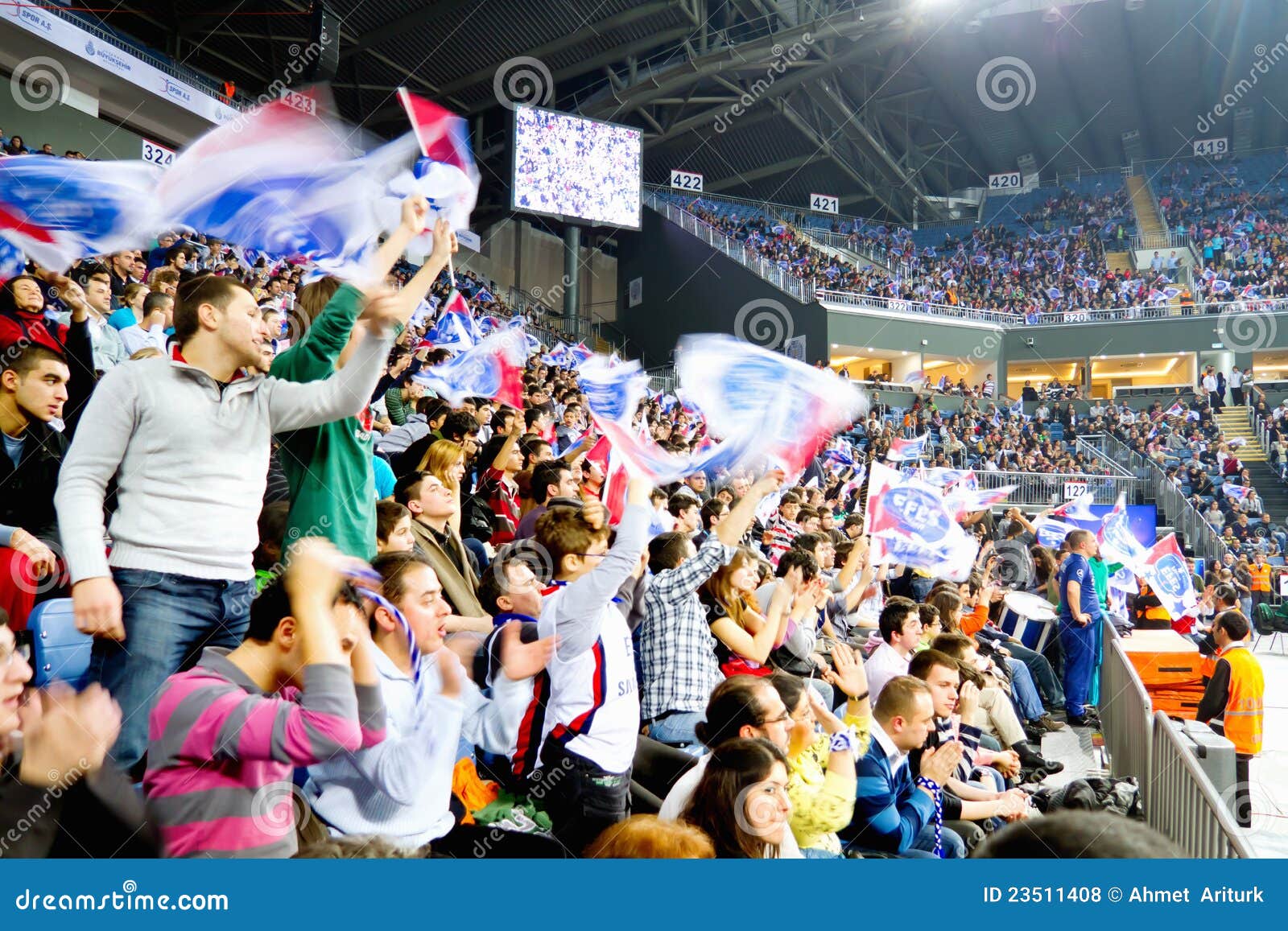 Basketball Fans editorial stock photo. Image of match 23511408