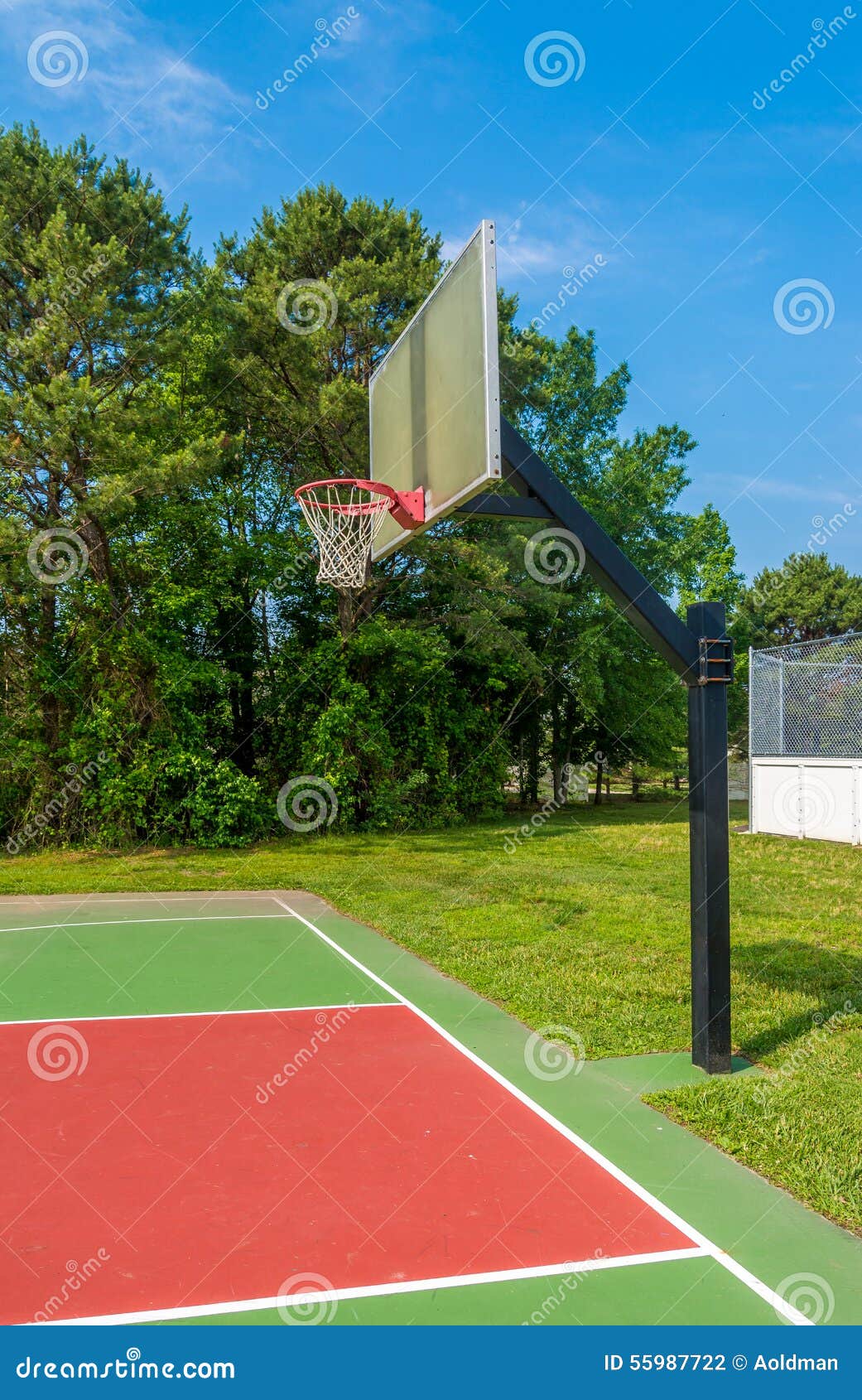 Basketball field stock photo. Image of ring, high, competition 55987722