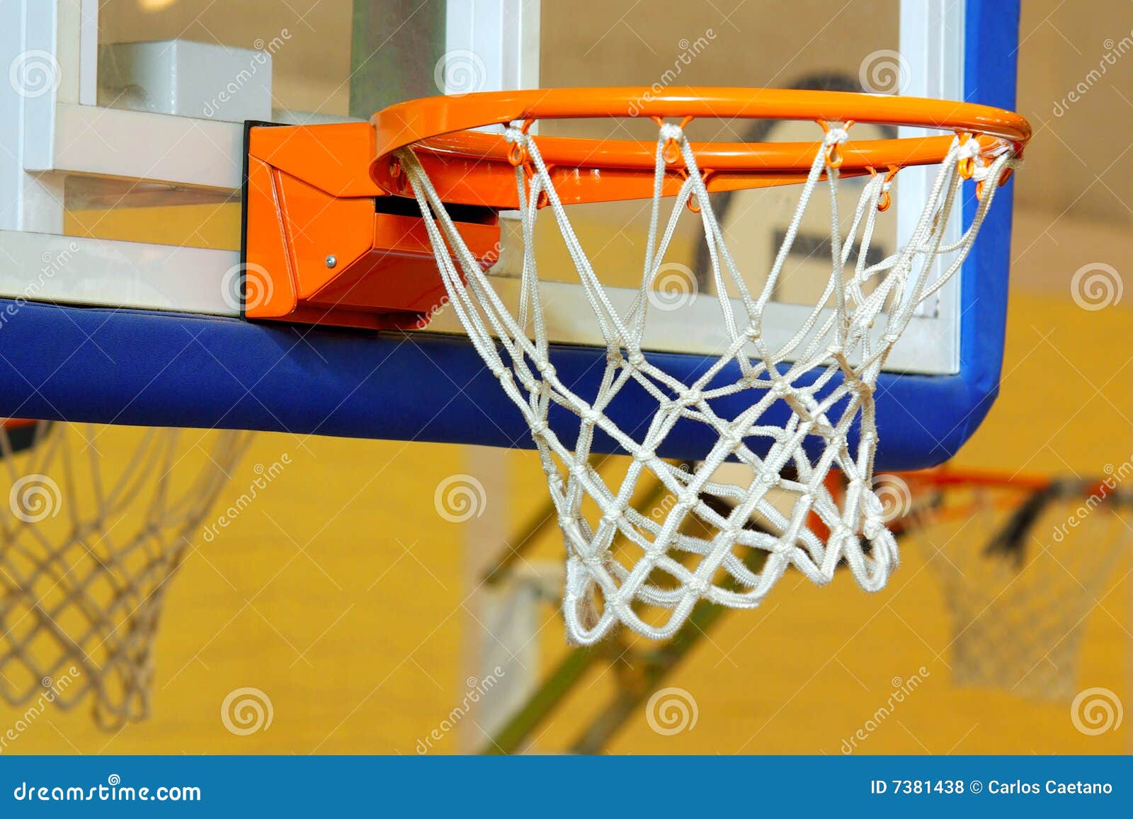 Basketball Goal Royalty Free Stock Photos - Image: 7381438