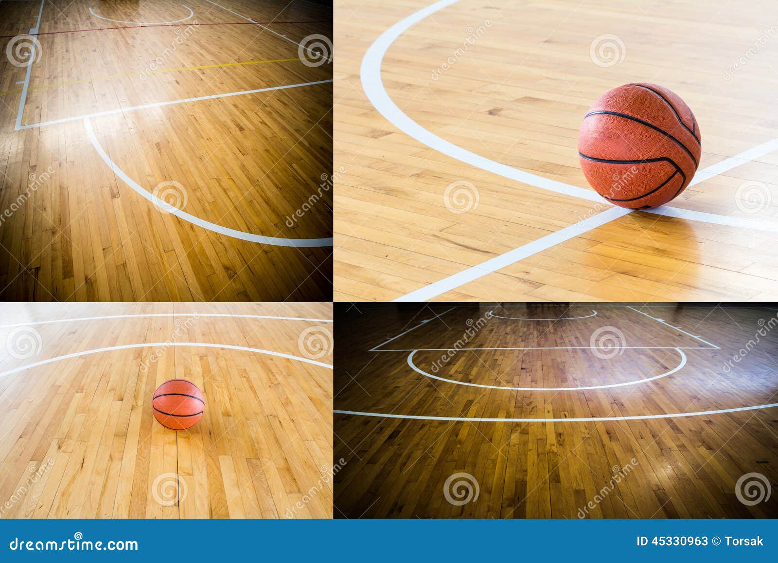 Basketball in the gym stock image. Image of leisure, macro 45330963