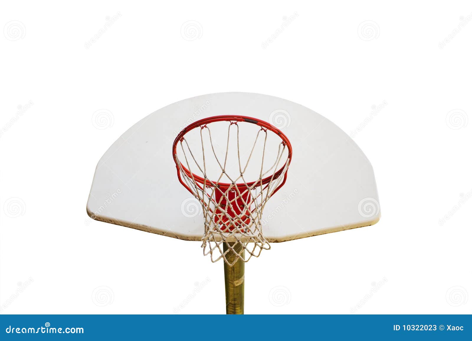 Basketball Hoop Isolated Stock Photo - Download Image Now