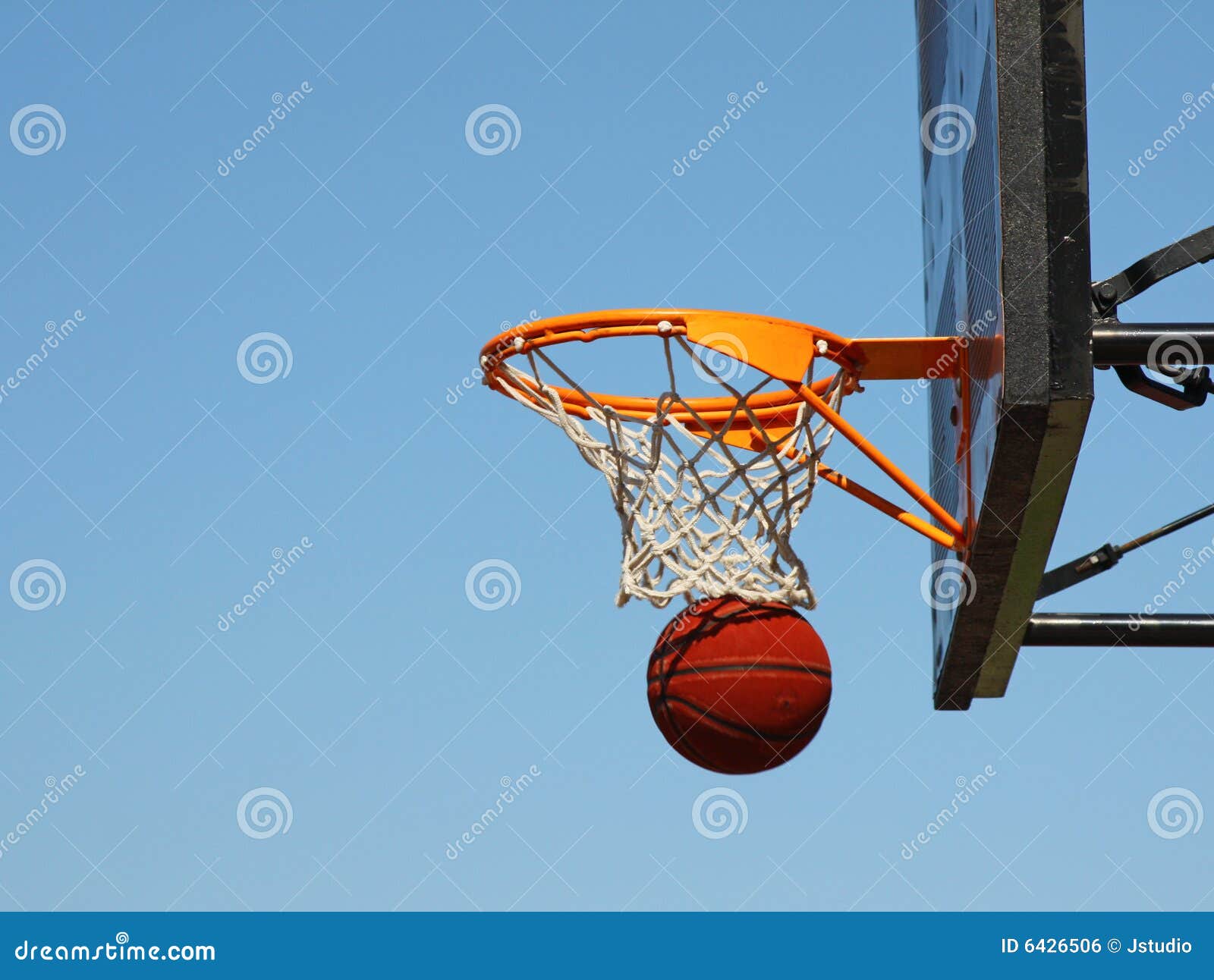 Basketball hoop stock photo. Image of basket, swoosh, hoop 6426506