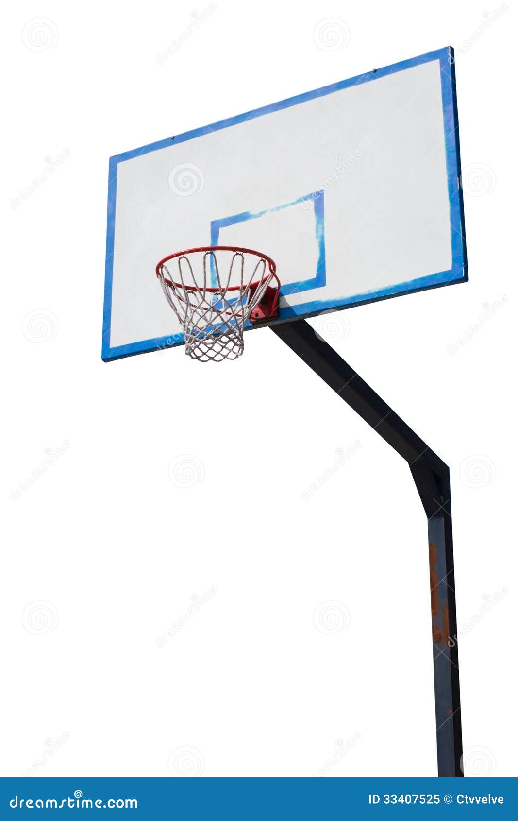 Basketball Hoop and Backboard Stock Image Image of board, sport 33407525