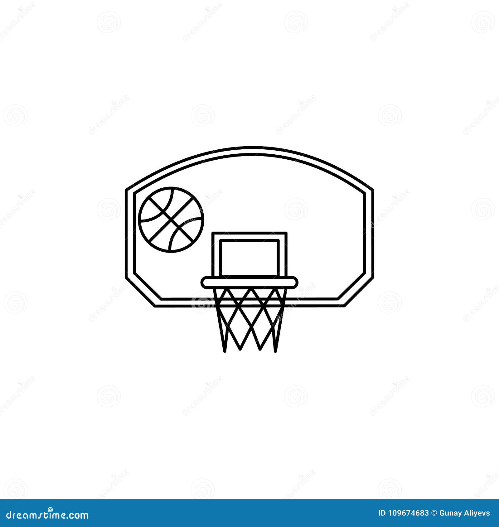 Basketball hoop Generic Gradient icon