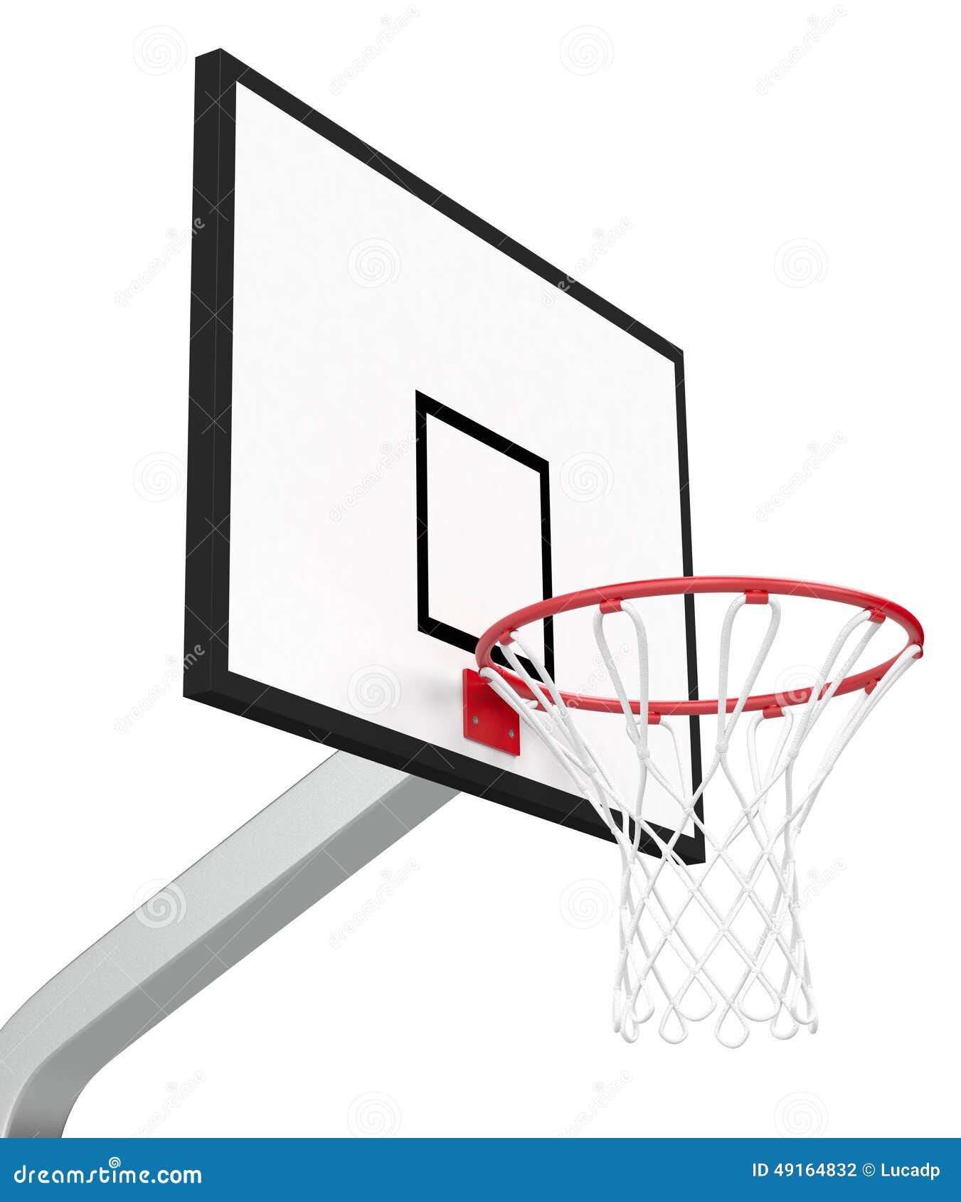 Basketball hoop stock illustration. Illustration of hoop 49164832
