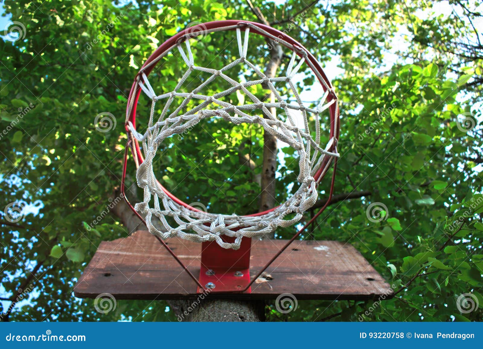Basketball Hoop stock photo. Image of childhood, nostalgia 93220758