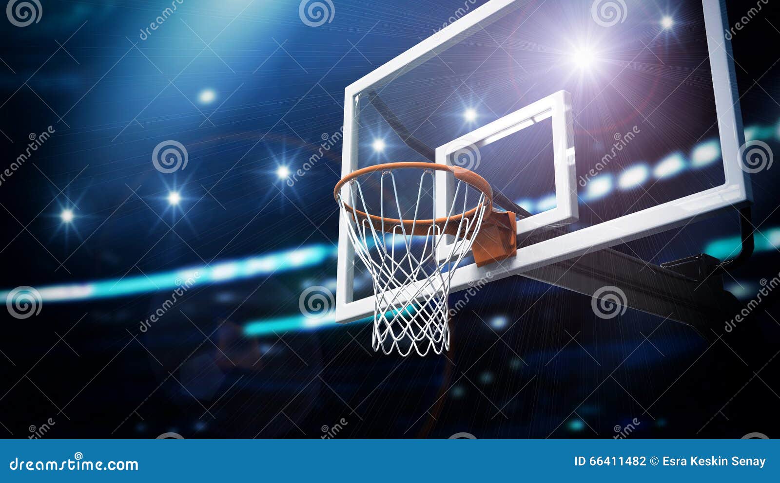 basketball hoop and sky