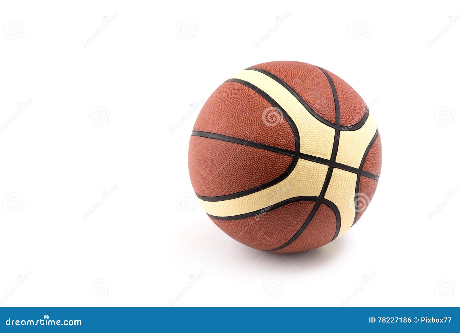Basketball Isolated on White Stock Photo Image of equipment, round