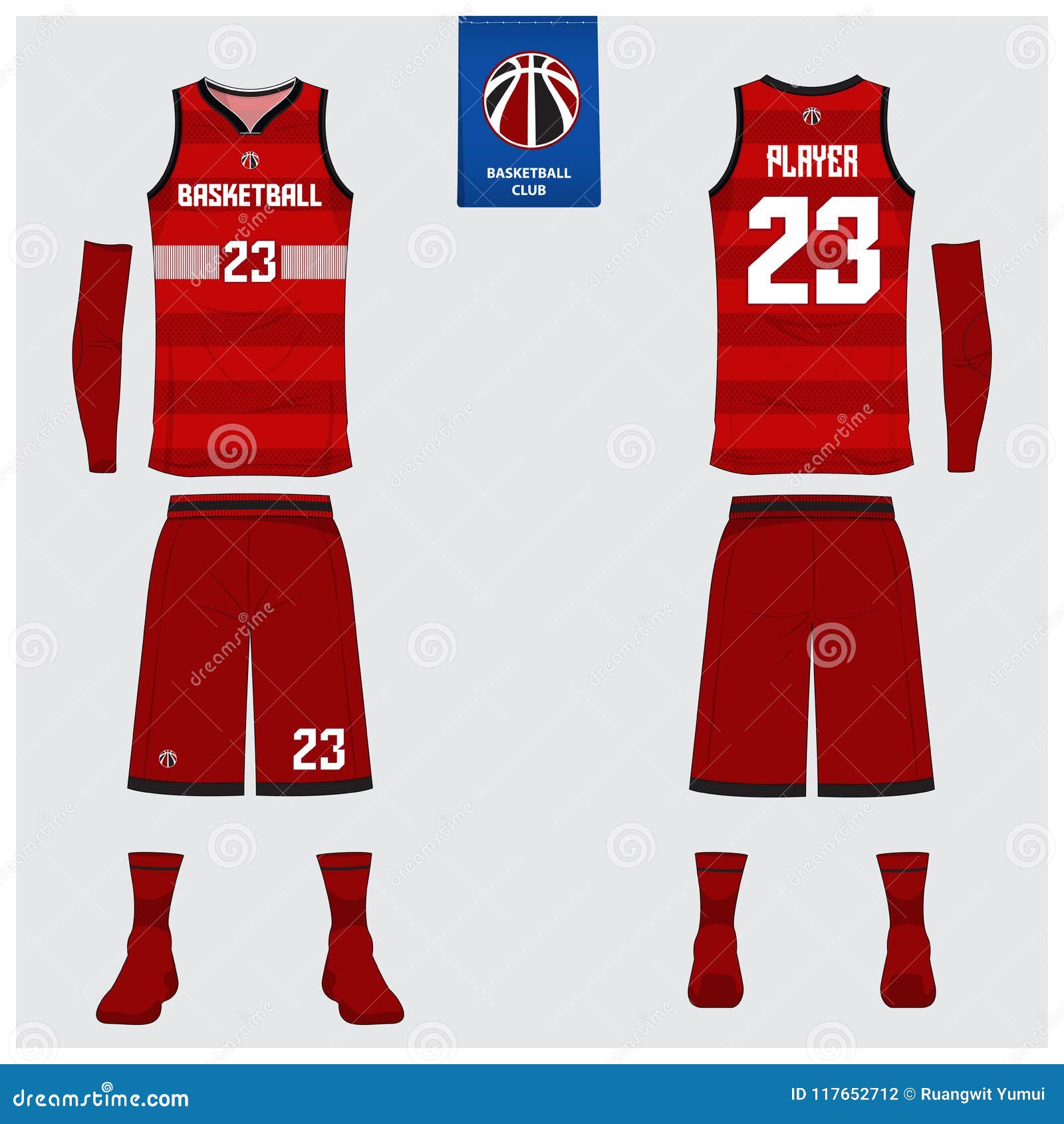 Download Basketball Jersey, Shorts, Socks Template For Basketball ...