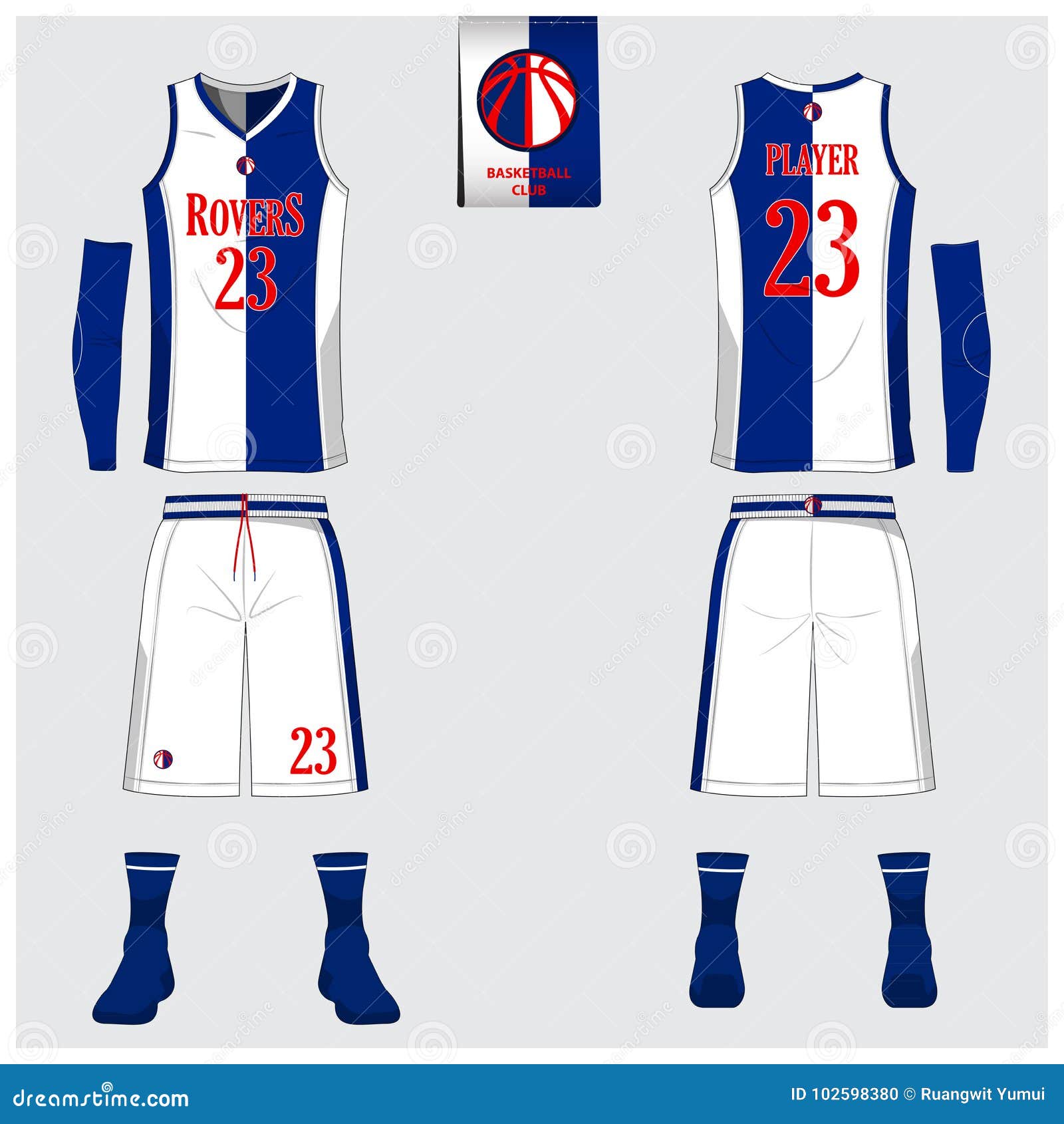 Basketball Jersey Design and Template