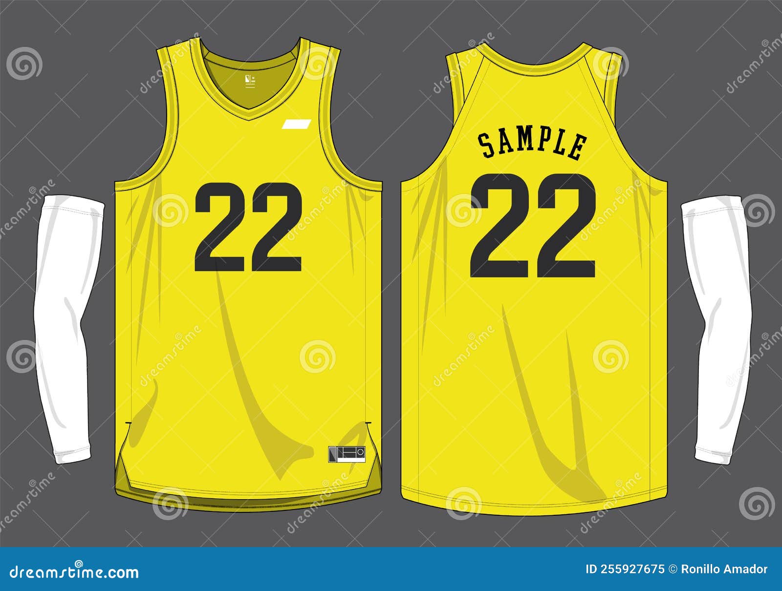 1,736 Yellow Basketball Jersey Images, Stock Photos, 3D objects, & Vectors