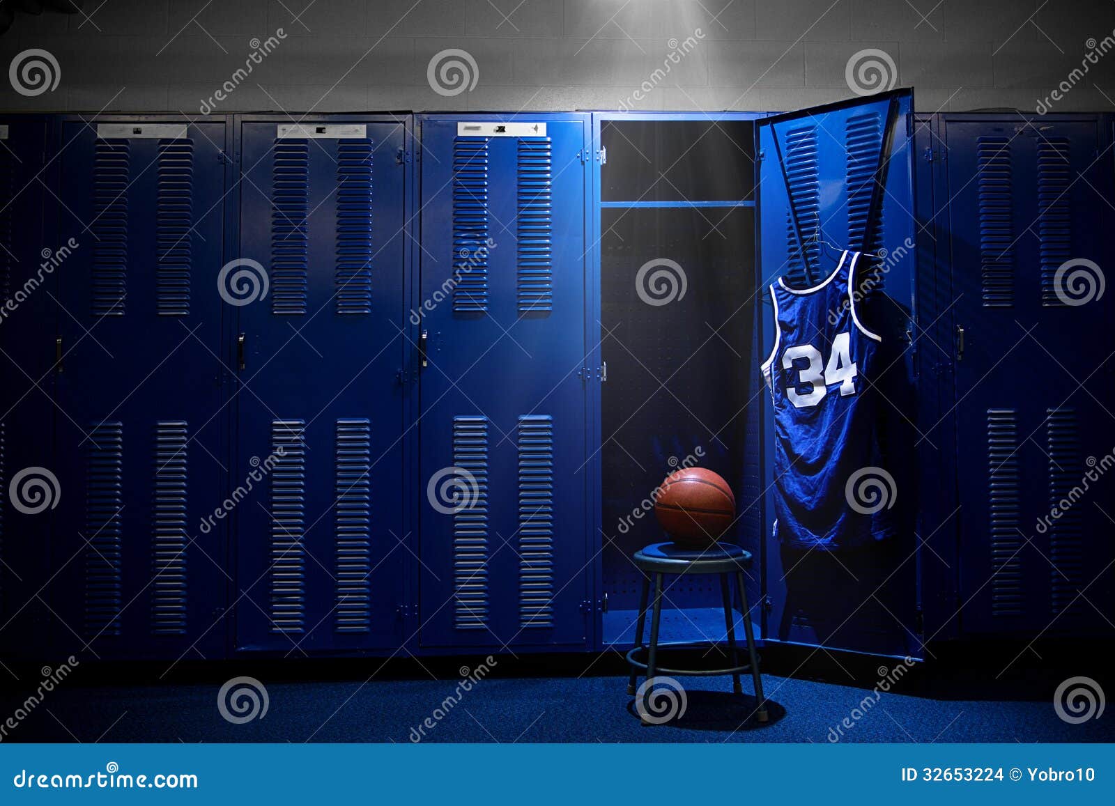 basketball locker room