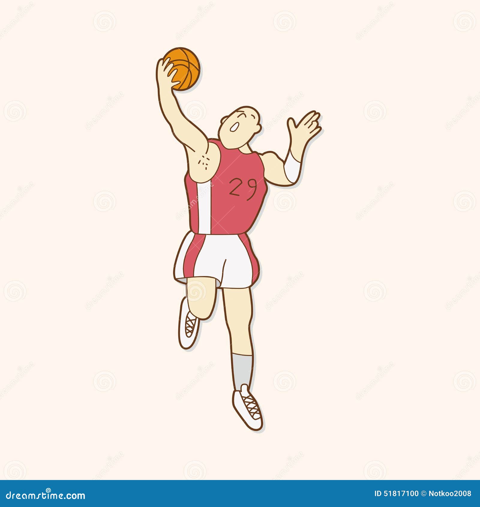 Basketball Player Elements Vector,eps Stock Vector - Illustration of ...
