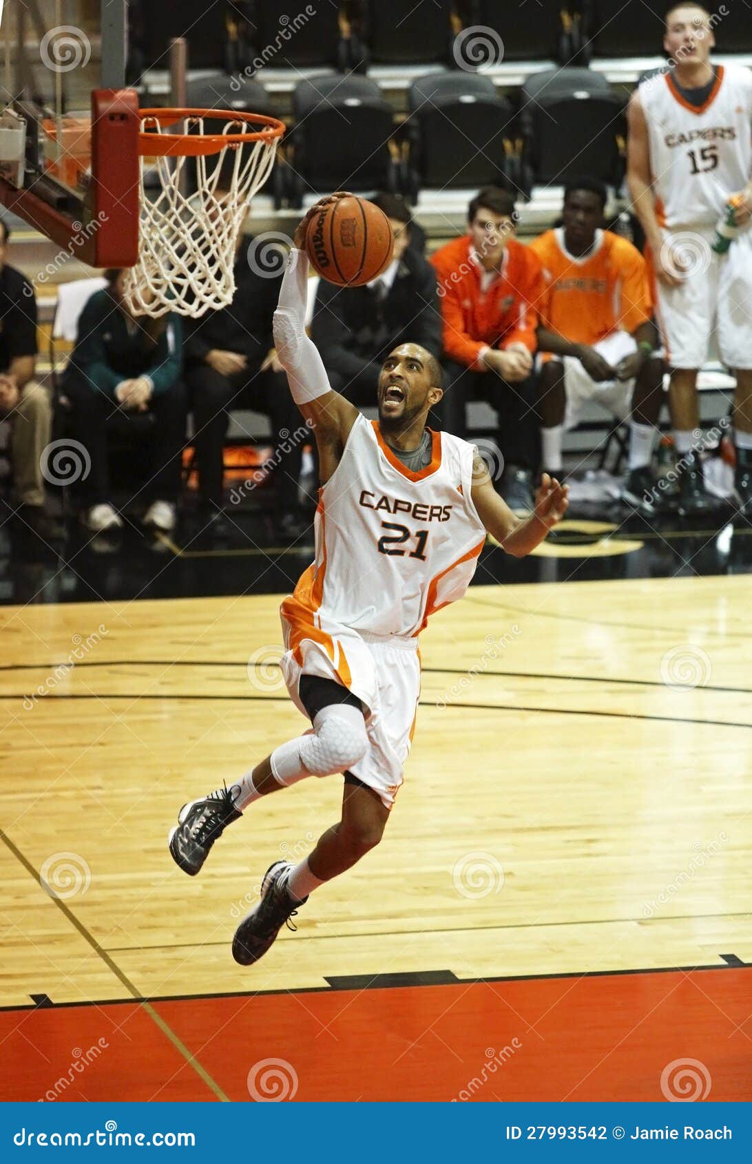 Basketball Player Jump Dunk Editorial Photography Image of human