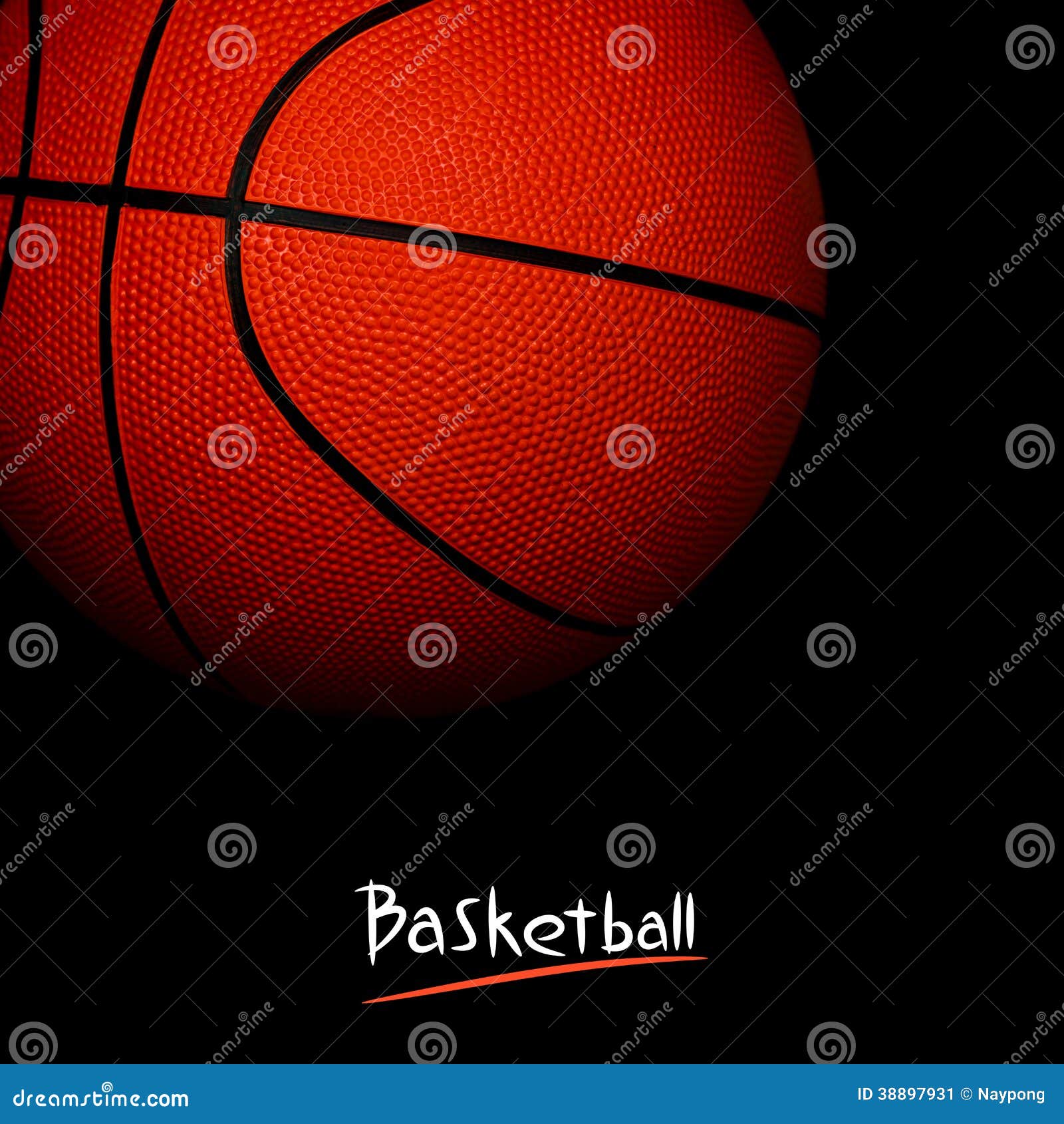 Basketball stock image. Image of object, dribbling, black 38897931