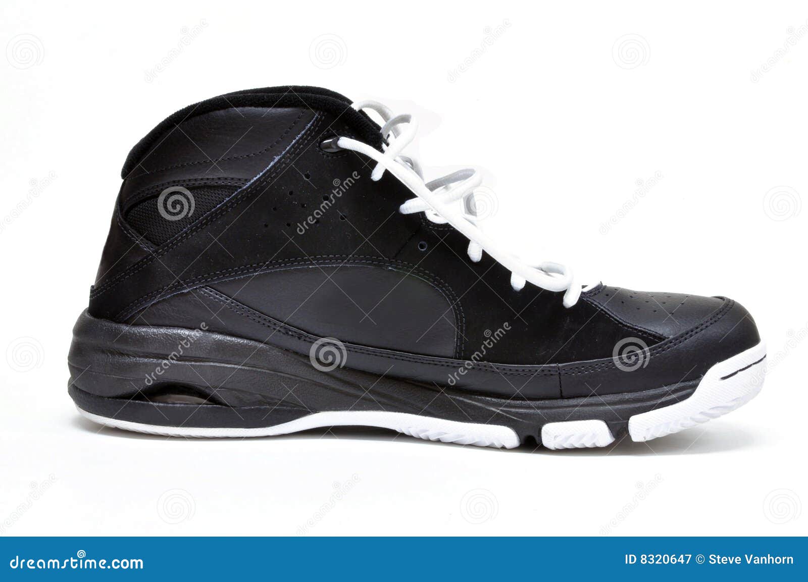 Basketball shoe stock image. Image of shoe, lace, foot 8320647