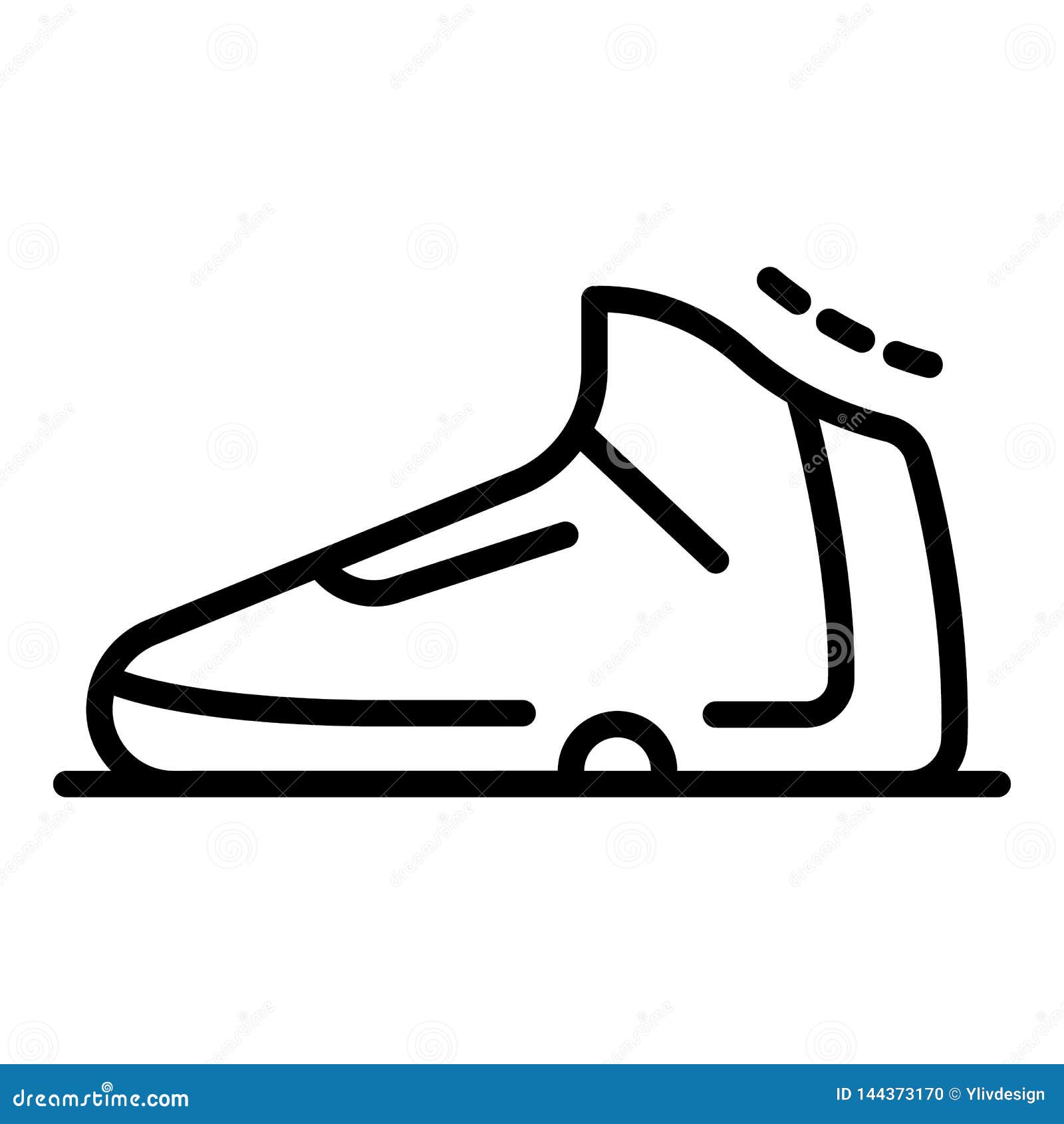 basketball shoes vector