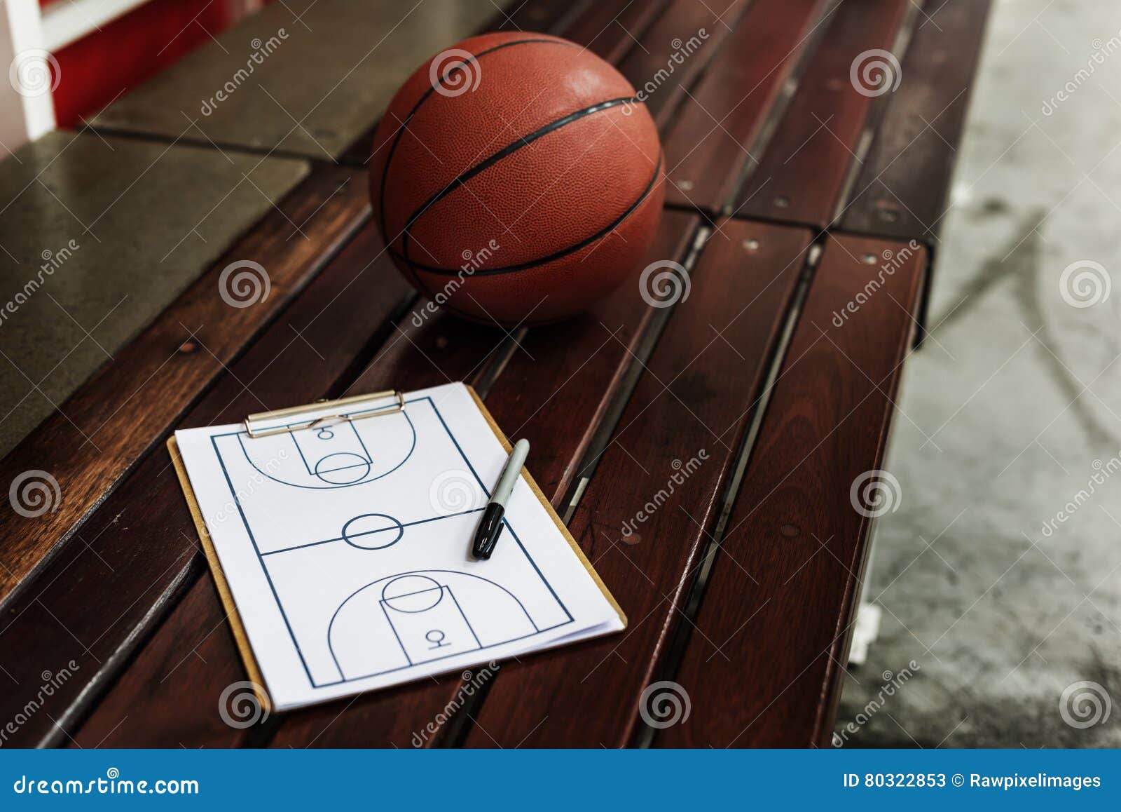 Basketball Sport Athletic Activity Game Skill Ball Concept Stock