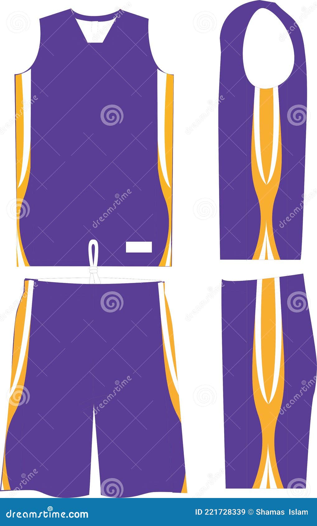 Blue Geometric Sublimation Basketball Jerseys and Shorts | YoungSpeeds Womens