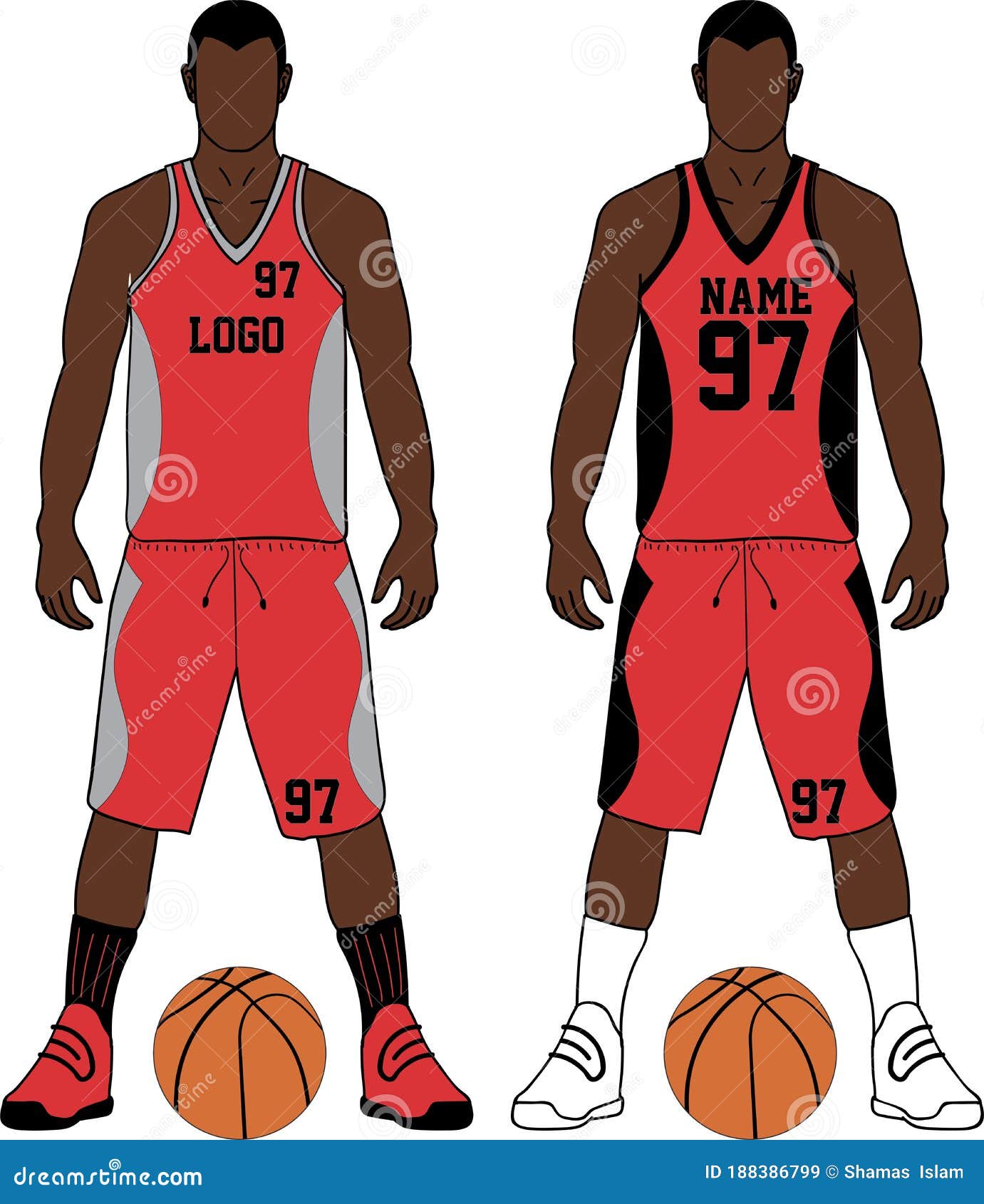 Basketball Hoodie T-shirt Design Uniform Set of Kit. Custom Design  Basketball Jersey Template Stock Vector - Illustration of illustrations,  fashion: 188340683