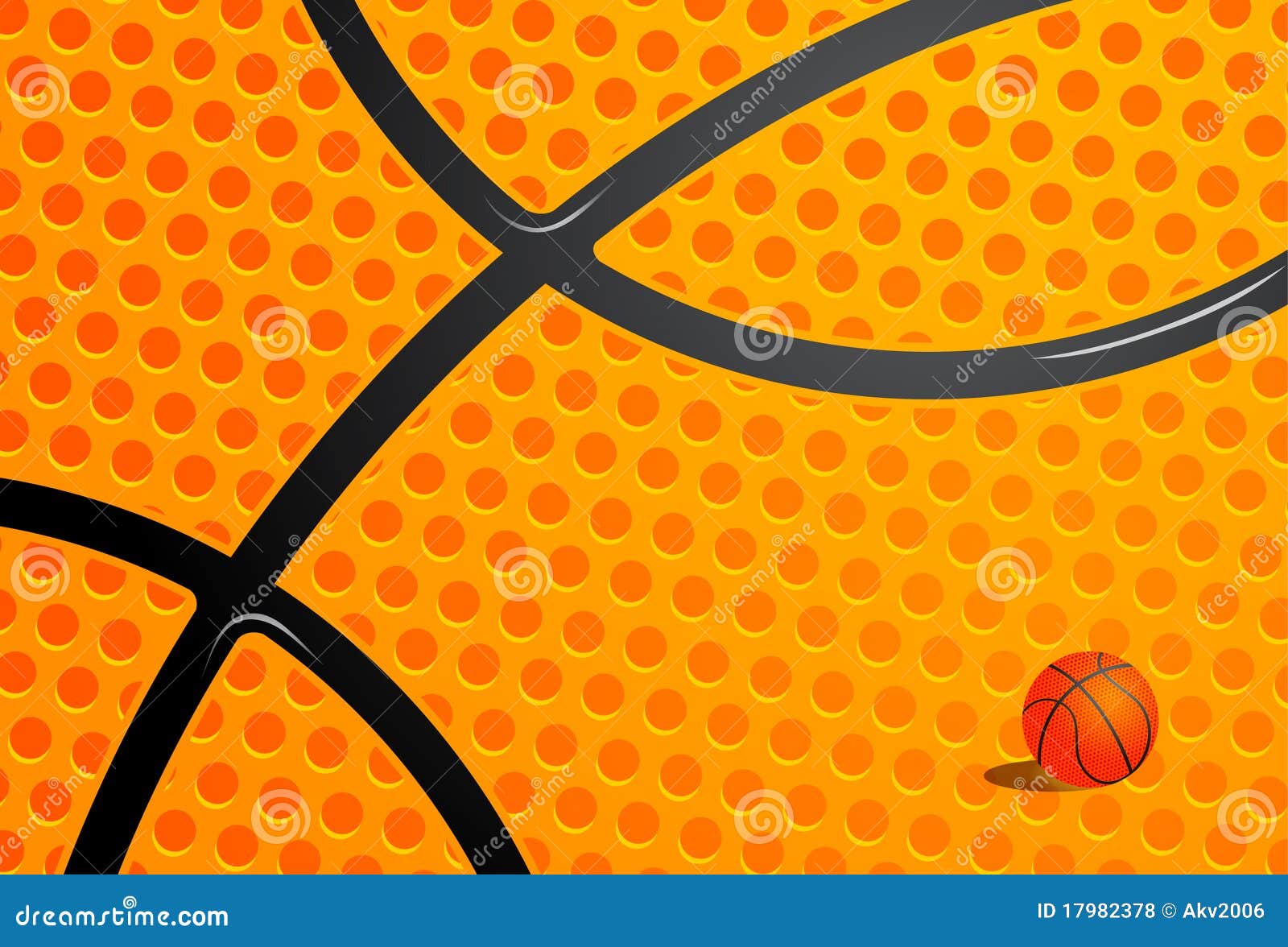 Basketball theme stock illustration. Illustration of ball 17982378