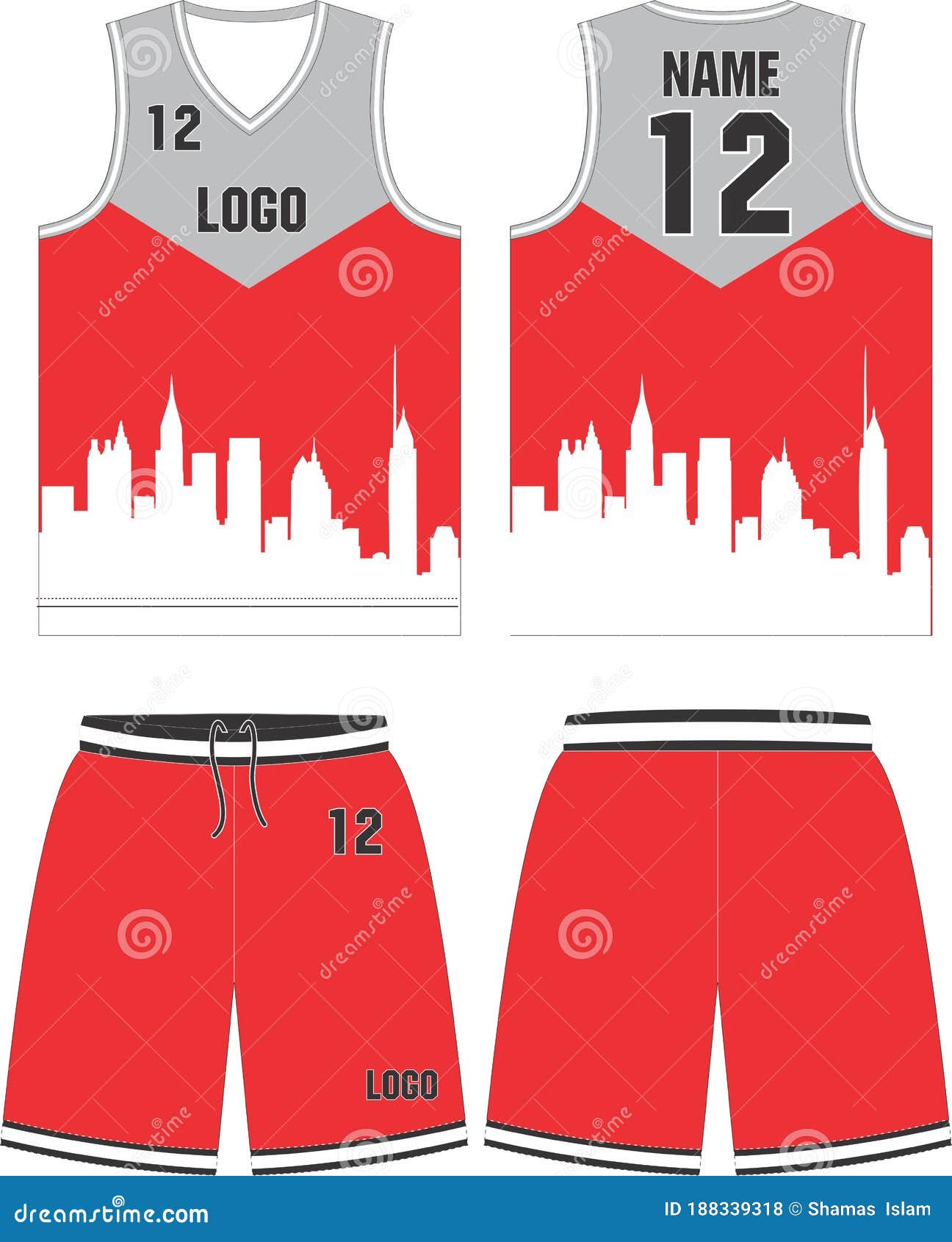 Download Basketball Uniform Jersey Shorts Custom Designs Front And ...
