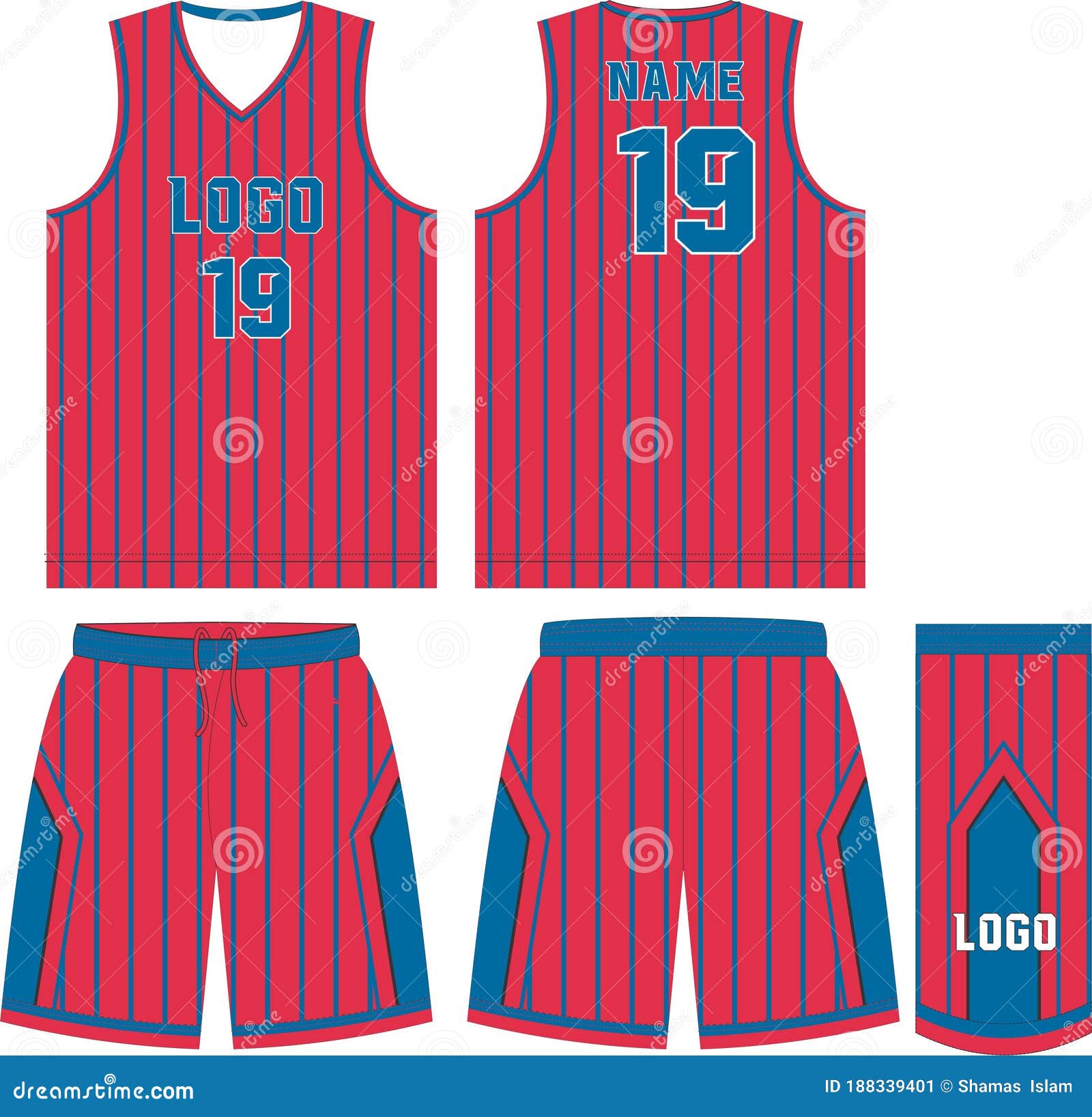 Download Basketball Uniform Jersey Shorts Custom Designs Front And ...