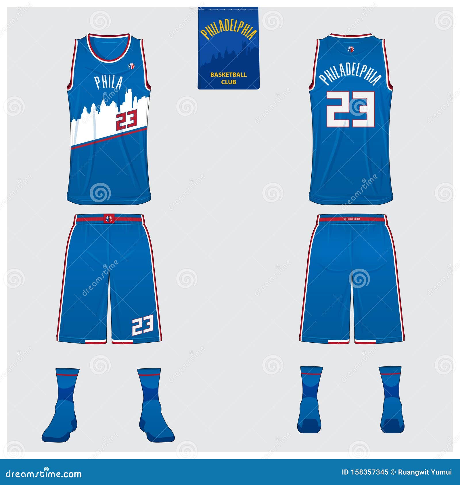 Download Basketball Uniform Mockup Template Design For Basketball ...