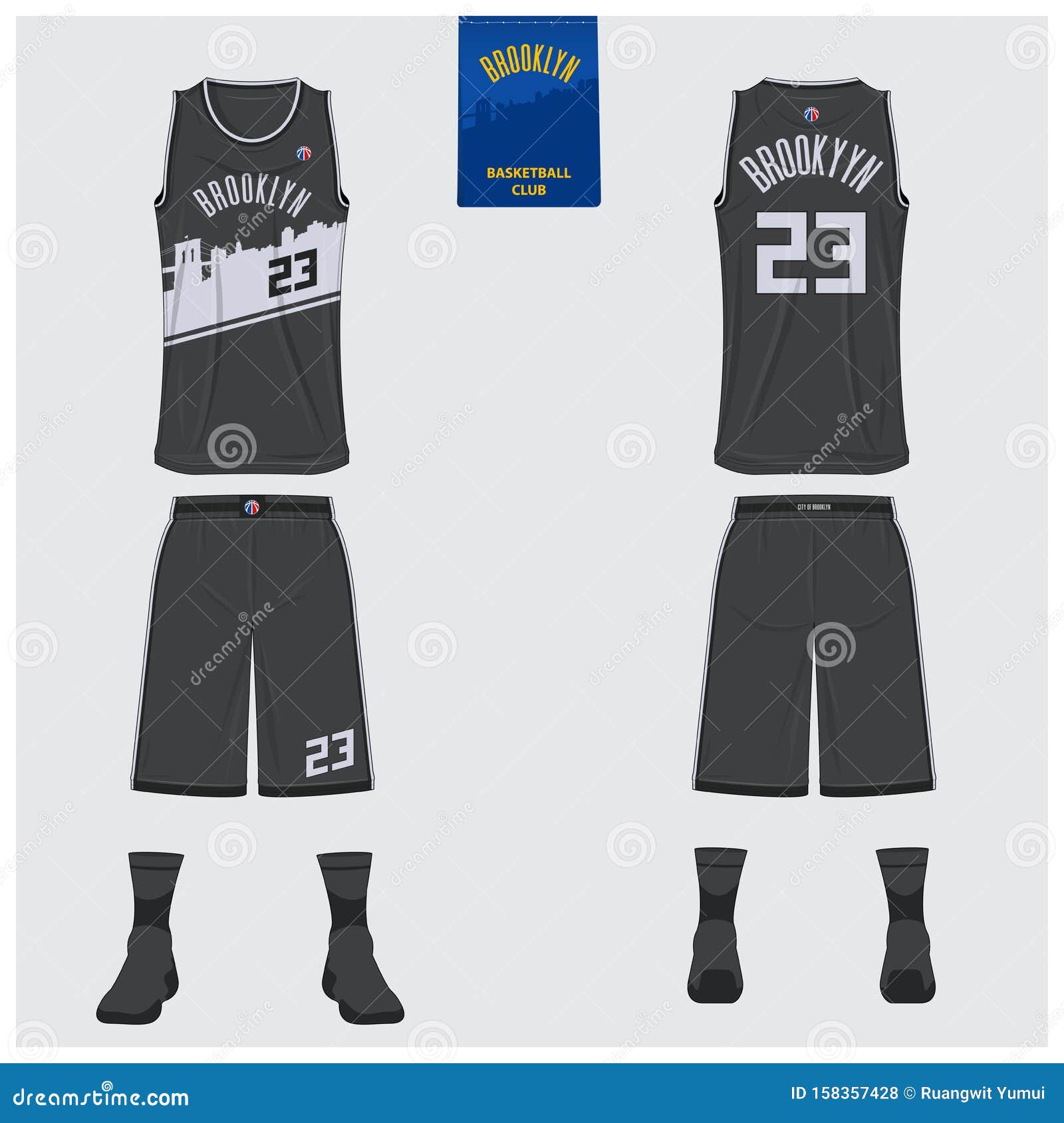 Tank Top Jersey Design Template