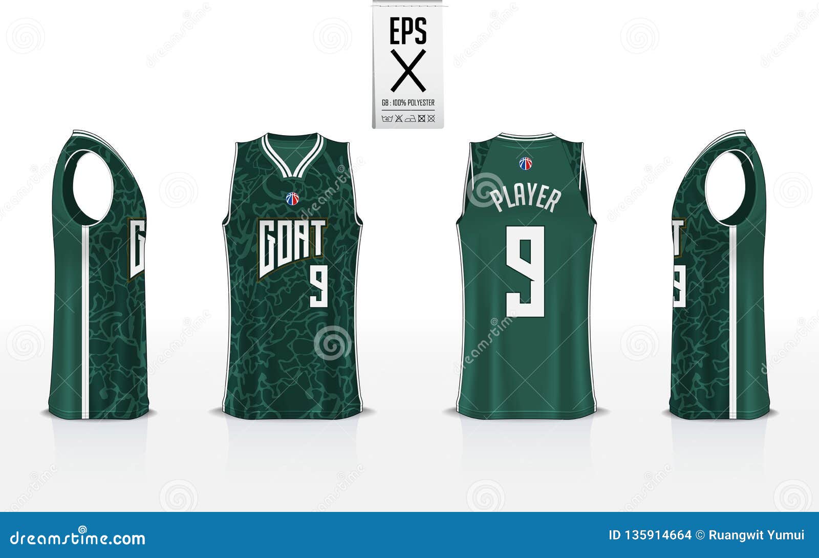 Download Basketball Uniform Template Design For Basketball Club ...