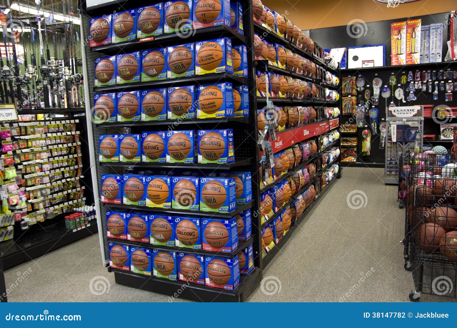 Basketballs on Store Shelves Editorial Photography Image of brand, authority 38147782