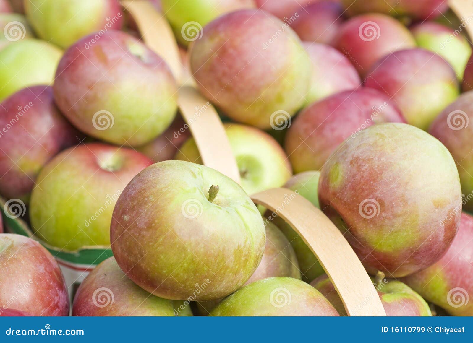 baskets of macintosh apples