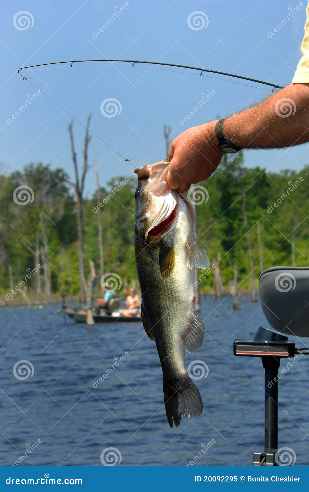 Bass Competition stock image. Image of holding, leisure 20092295