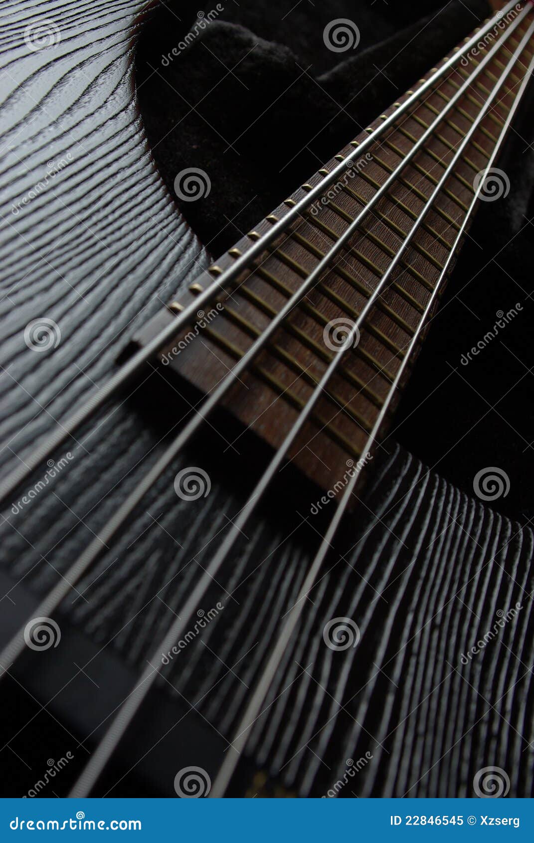 Bass guitar on the black stock image. Image of isolate - 22846545, image size:1071x1690