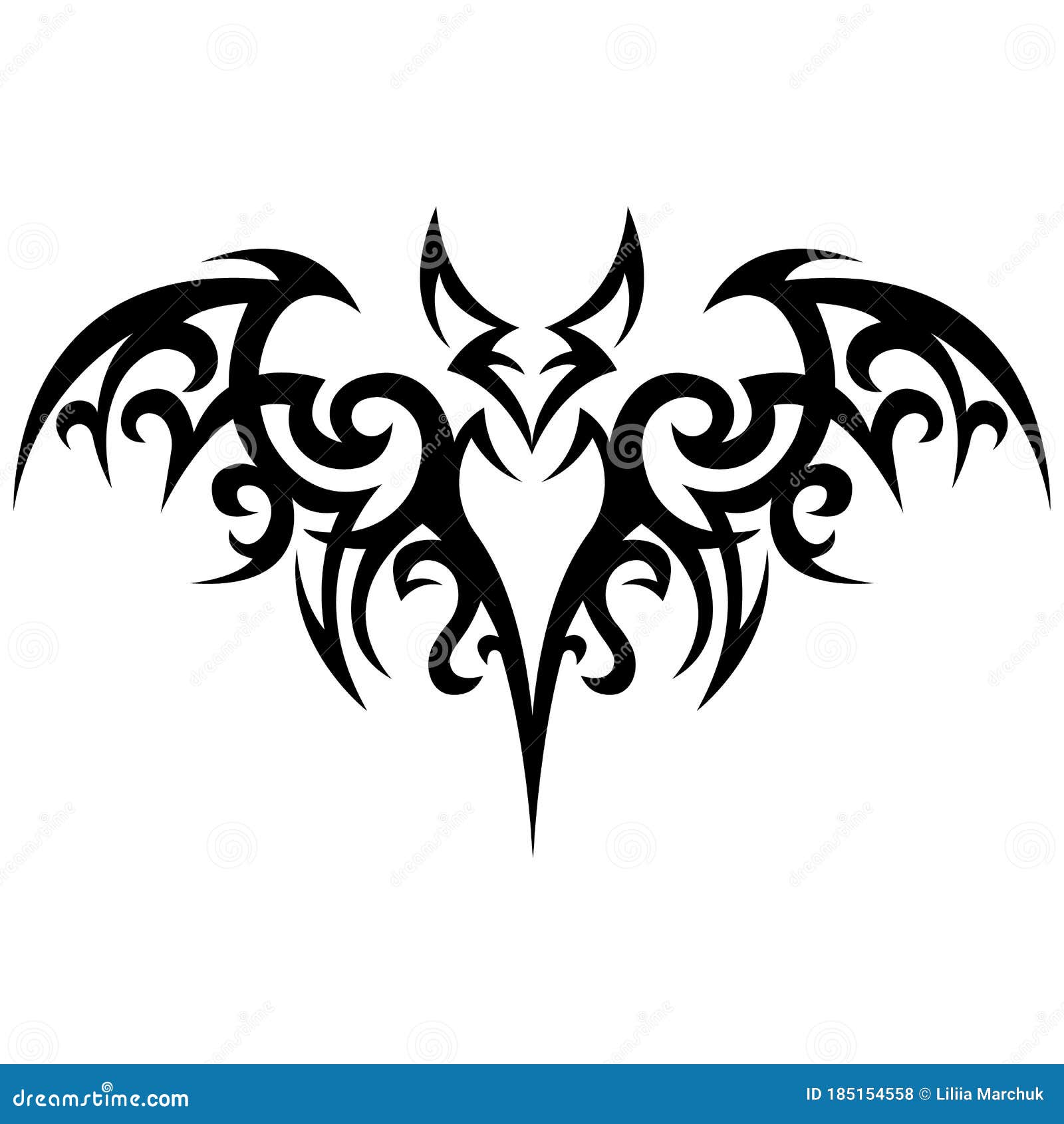 Batman Symbol Tattoo Tribal - ClipArt Best - ClipArt Best