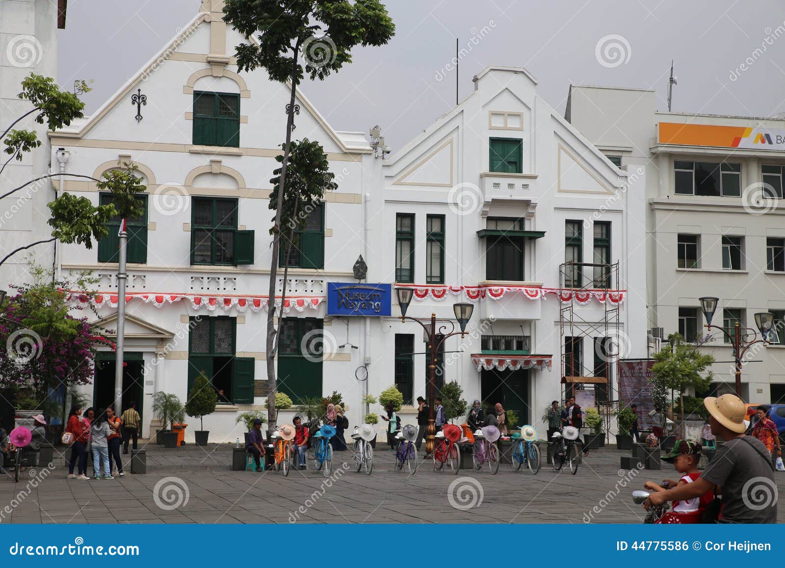 Batavia stad in Jakarta editorial photo. Image of netherlands 44775586