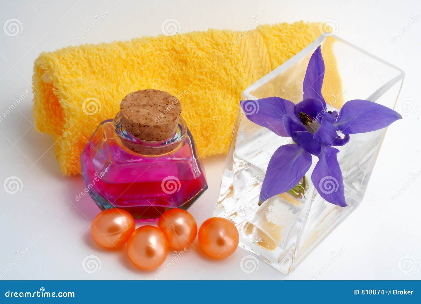 Bath Accessories and Beauty Products Stock Photo Image of pearls