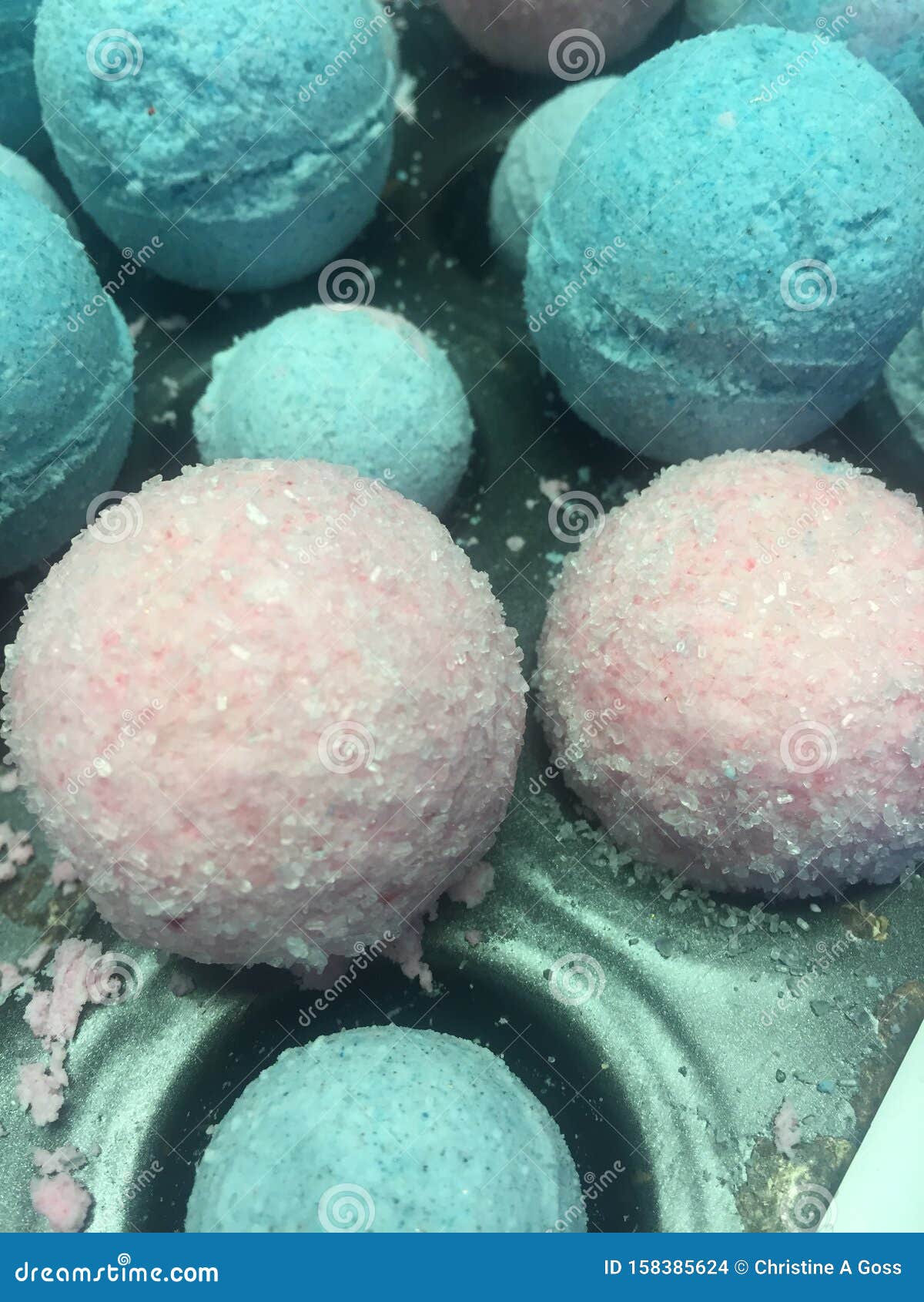 Bath Bombs stock photo. Image of relax, salt, bombs 158385624