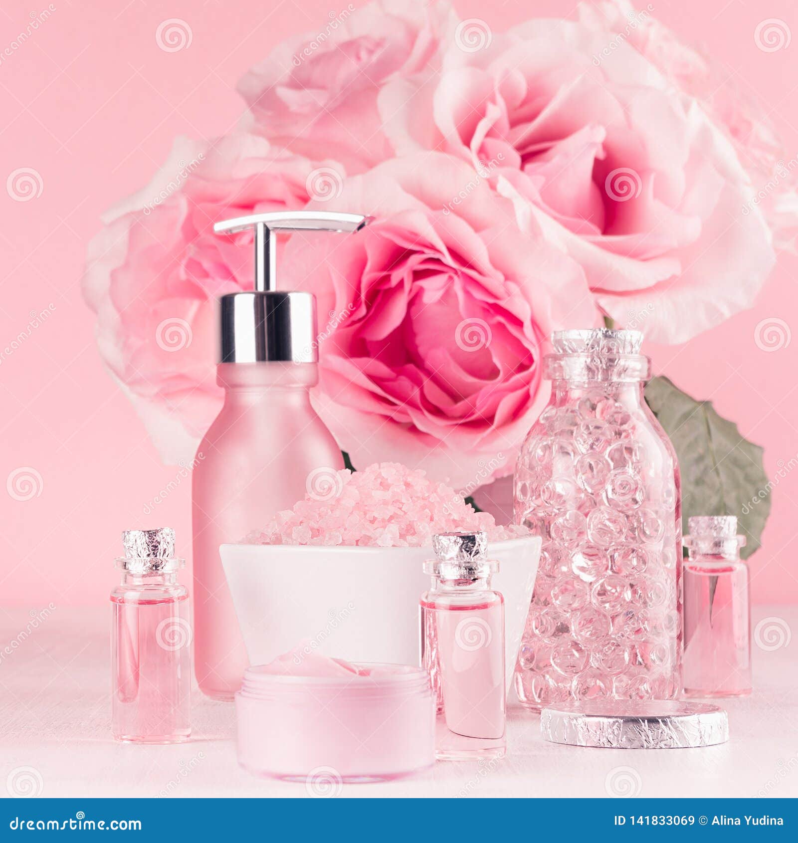 Bath Cosmetics Products Romantic Bouquet Accessories Elegant