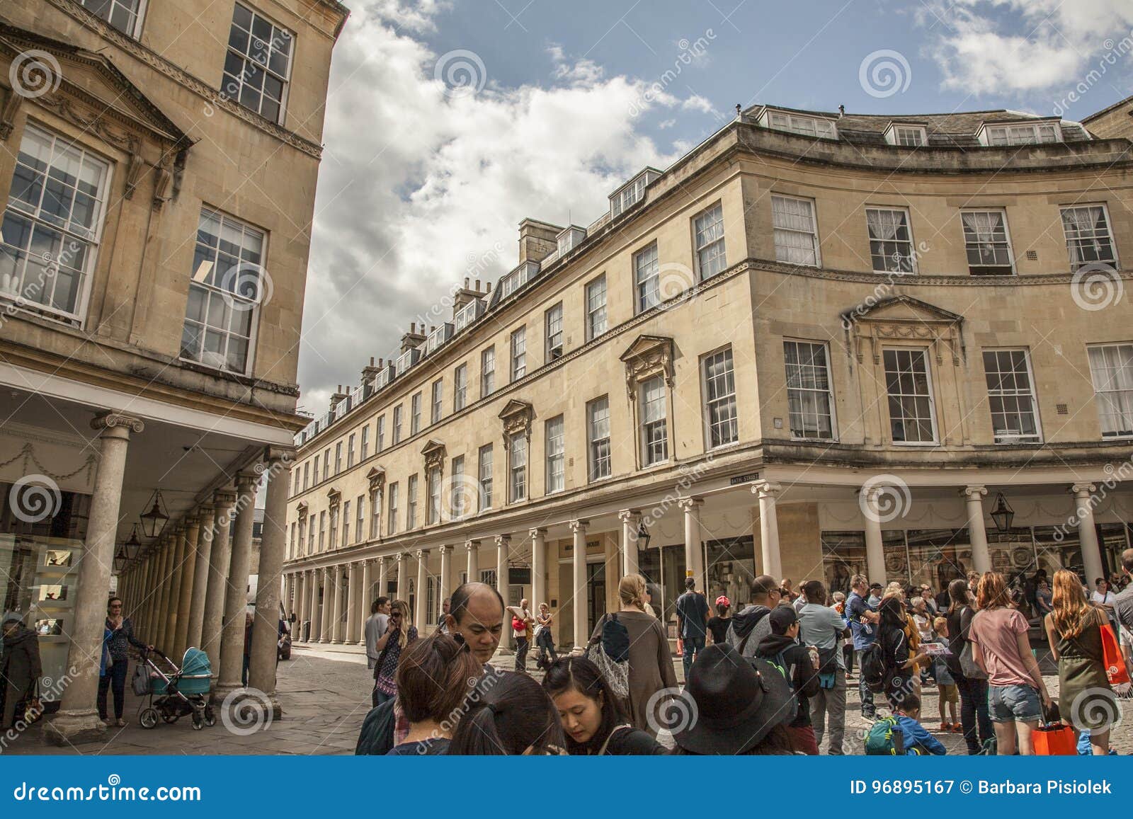 Bath England Parking House Real Estate Architecture Editorial Photo
