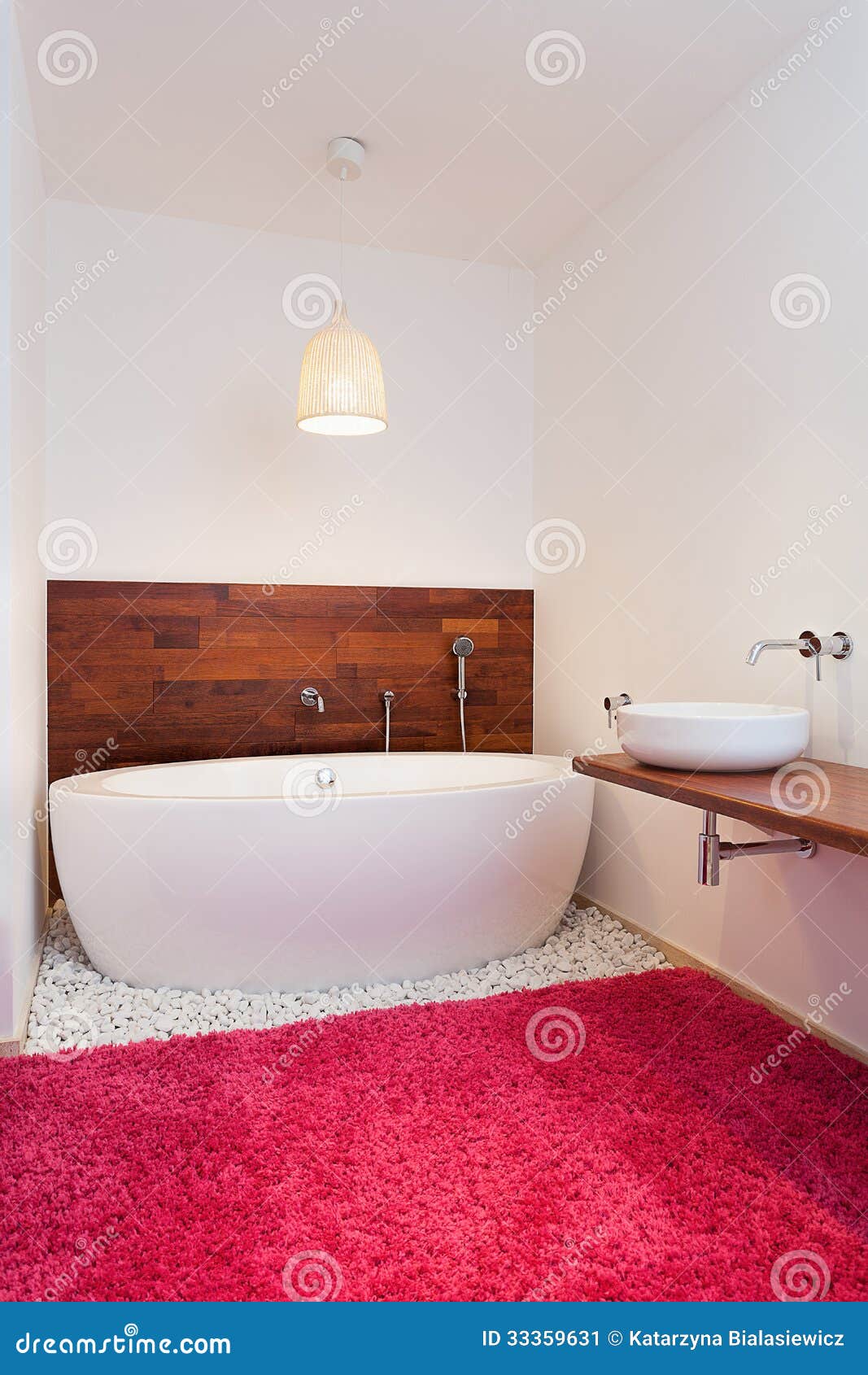 Bath in Exotic Style Bathroom Stock Image Image of bathroom